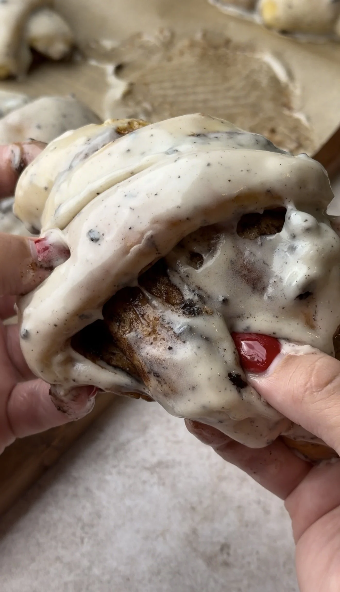 Oreo Croissant Cinnamon Rolls 