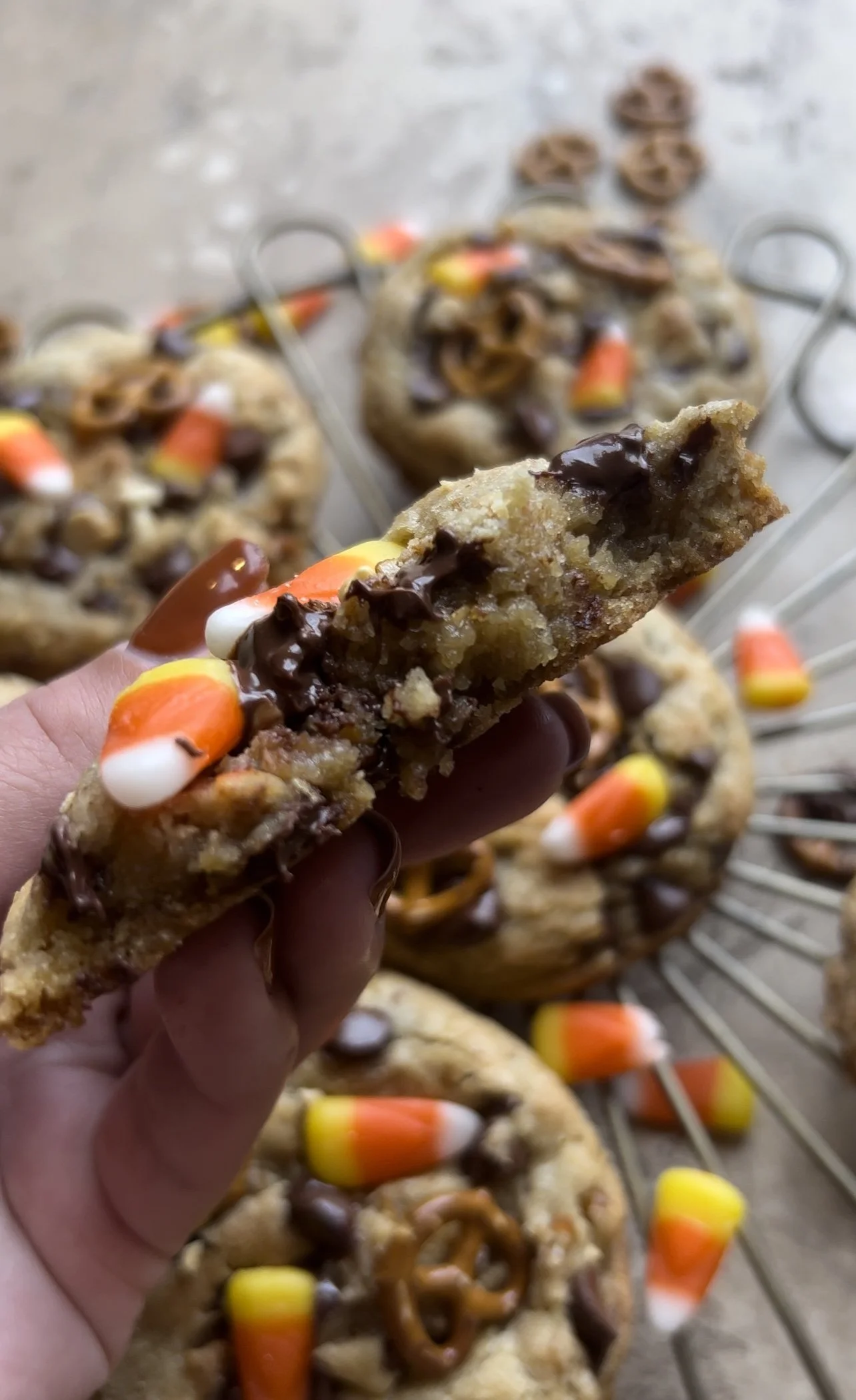 Candy Corn Trail Mix Cookies — SWEET MELI BAKERY