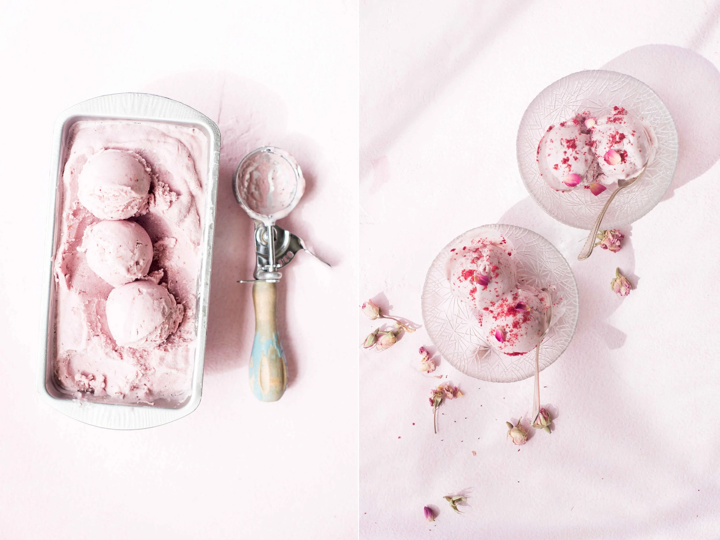 Vegan Strawberry Ice Cream