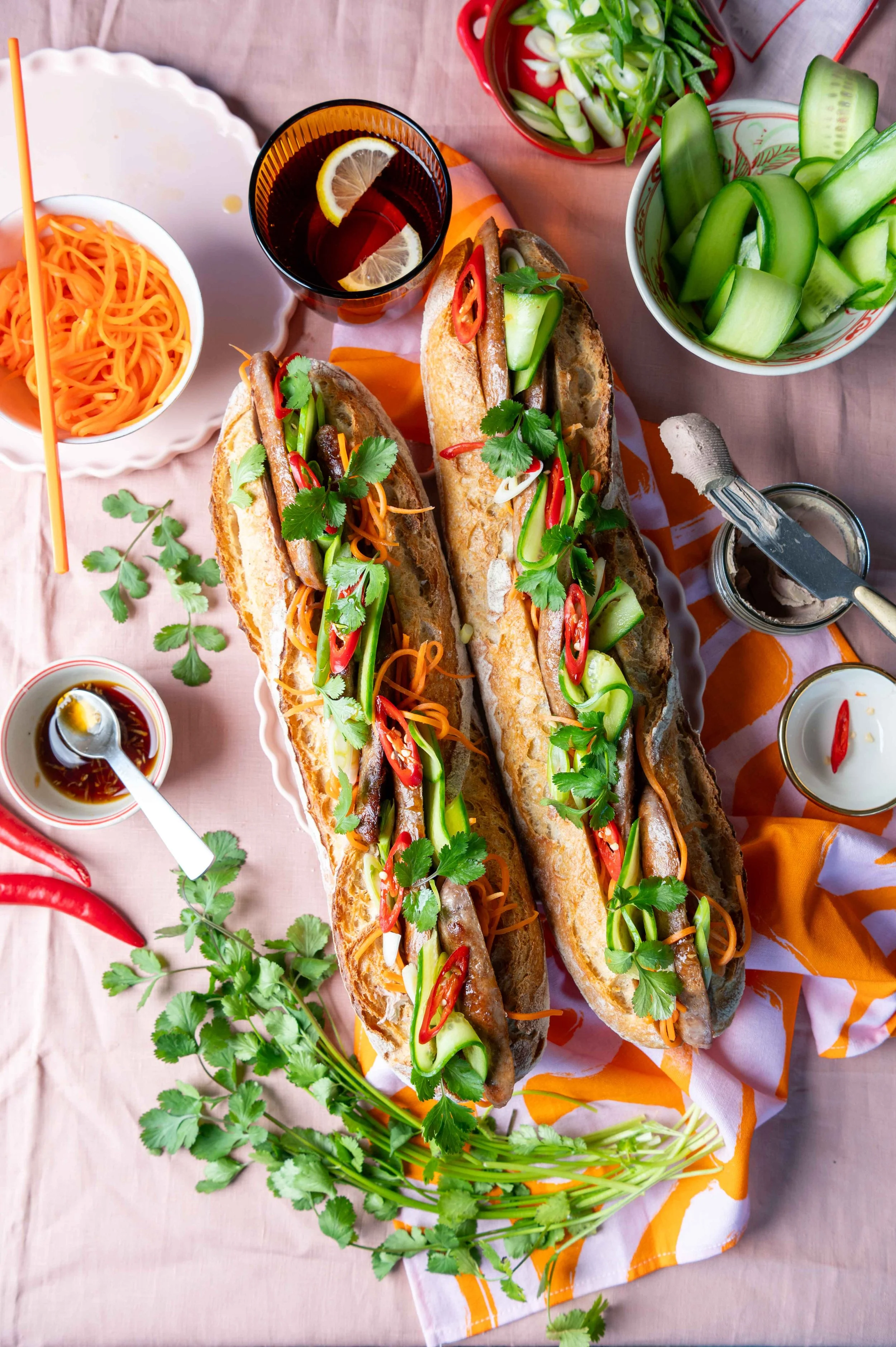Bahn Mi Sandwich