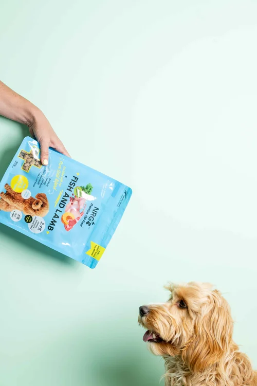 Dog food product photography for My Raw Pet