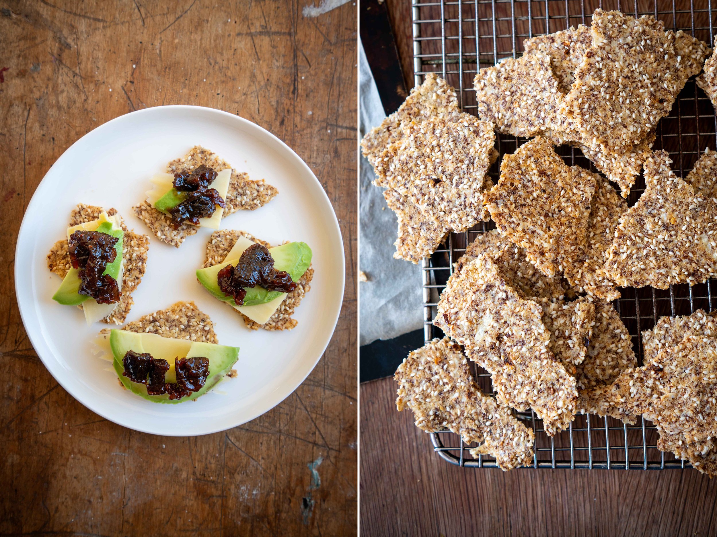  The worlds best nut milk pulp crackers - yes they’re that good!