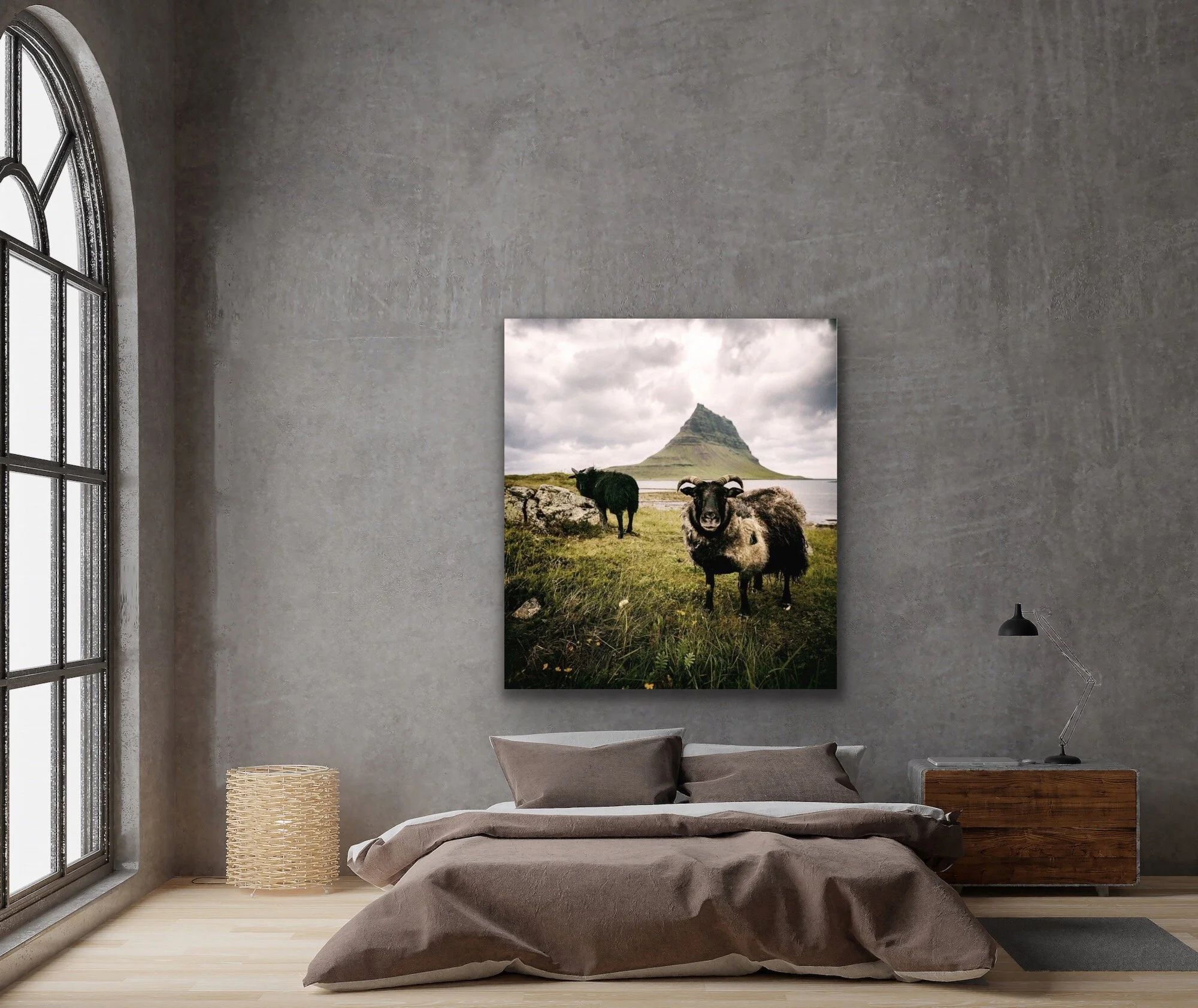 Two Goats_40x60 in room.JPG