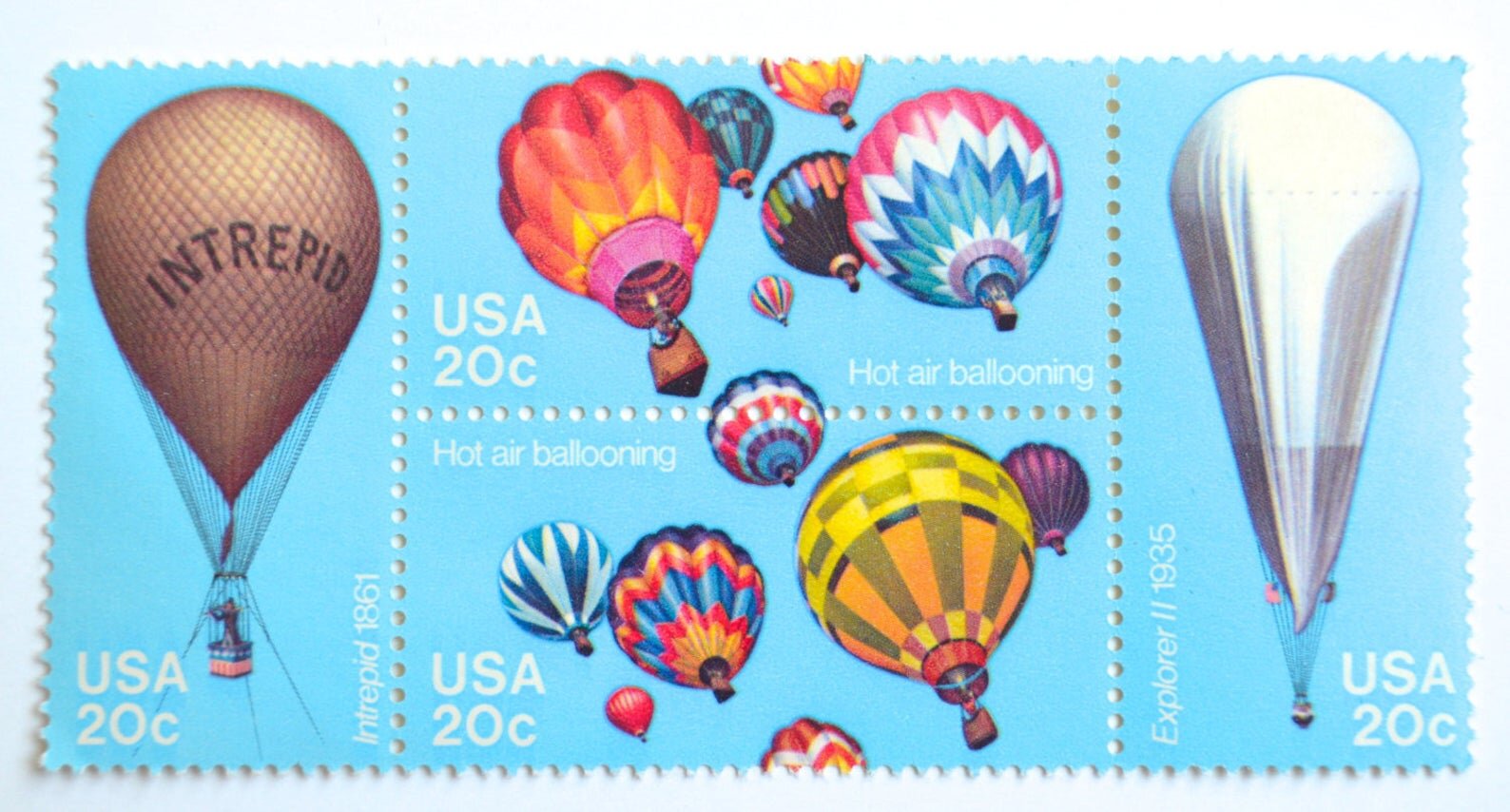 Hot Air Balloon Stamps