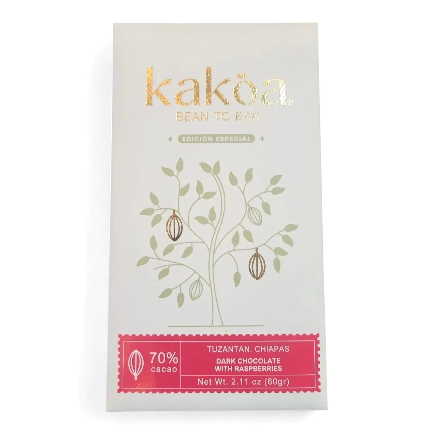 Kakoa 70% Raspberry Dark Chocolate — Science Of Chocolate