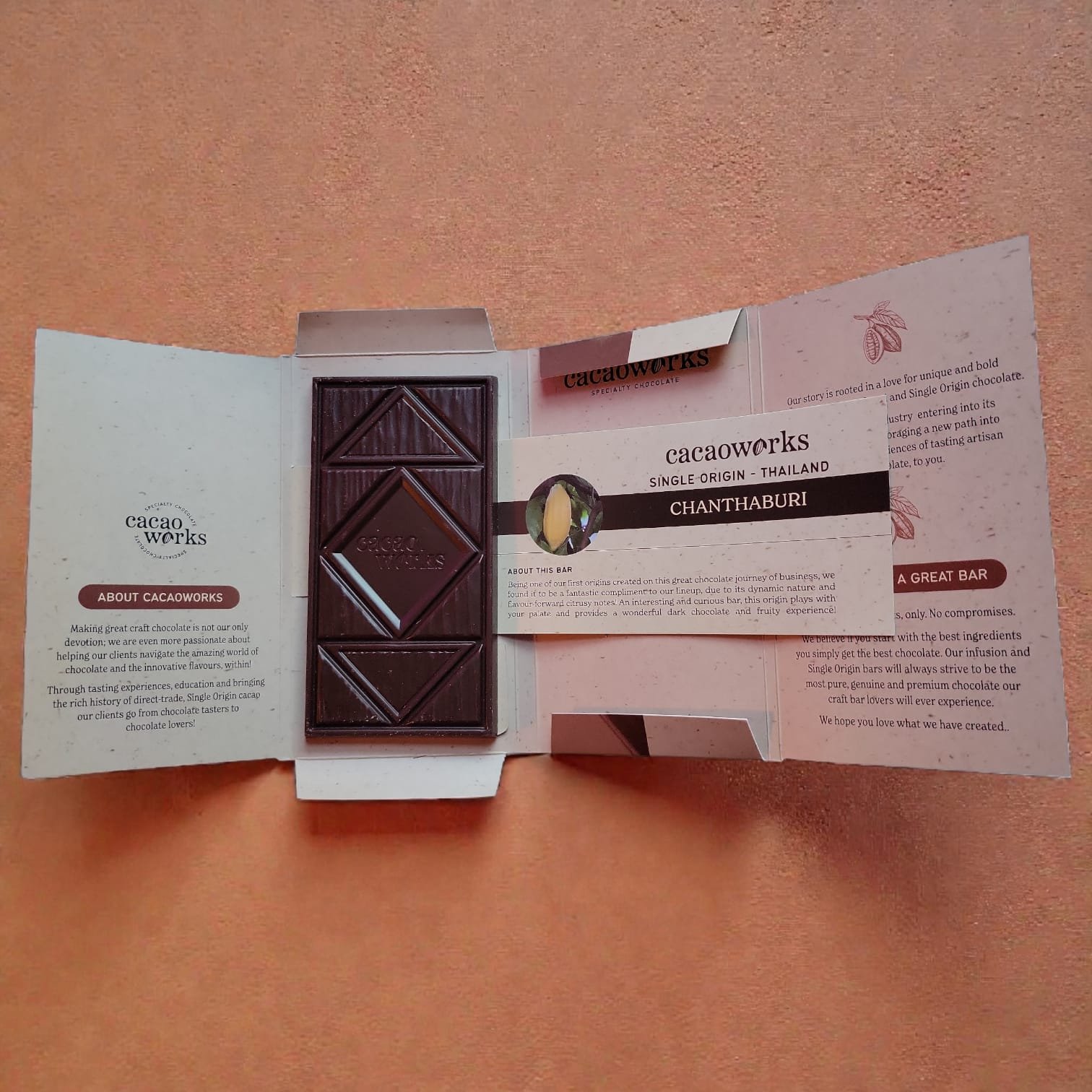 Cacaoworks bean-to-bar chocolate maker from Canada! 