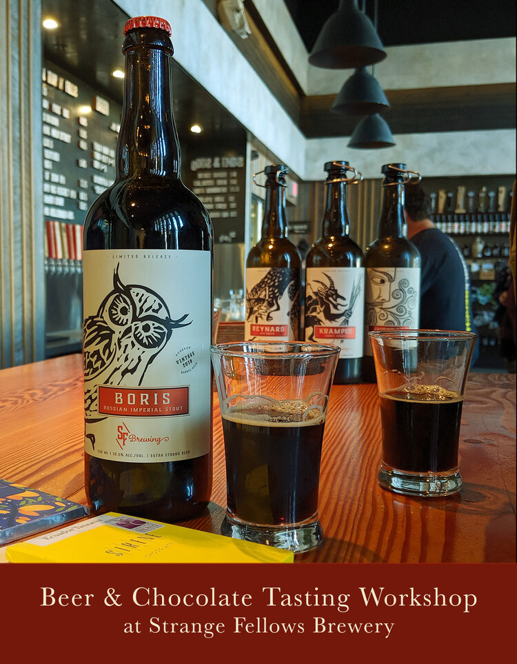 Beer &amp; Chocolate Tasting at Krampusmarkt