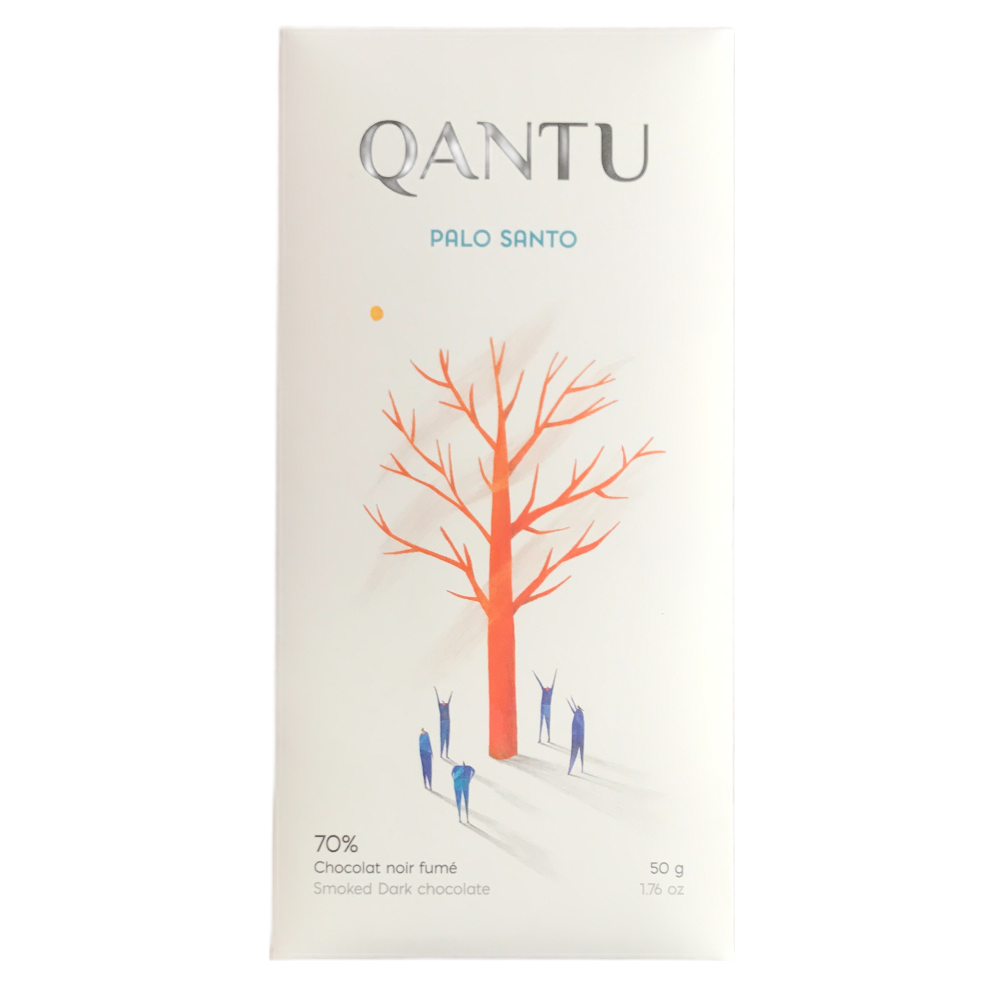 Qantu 70% Palo Santo Smoked Dark Chocolate