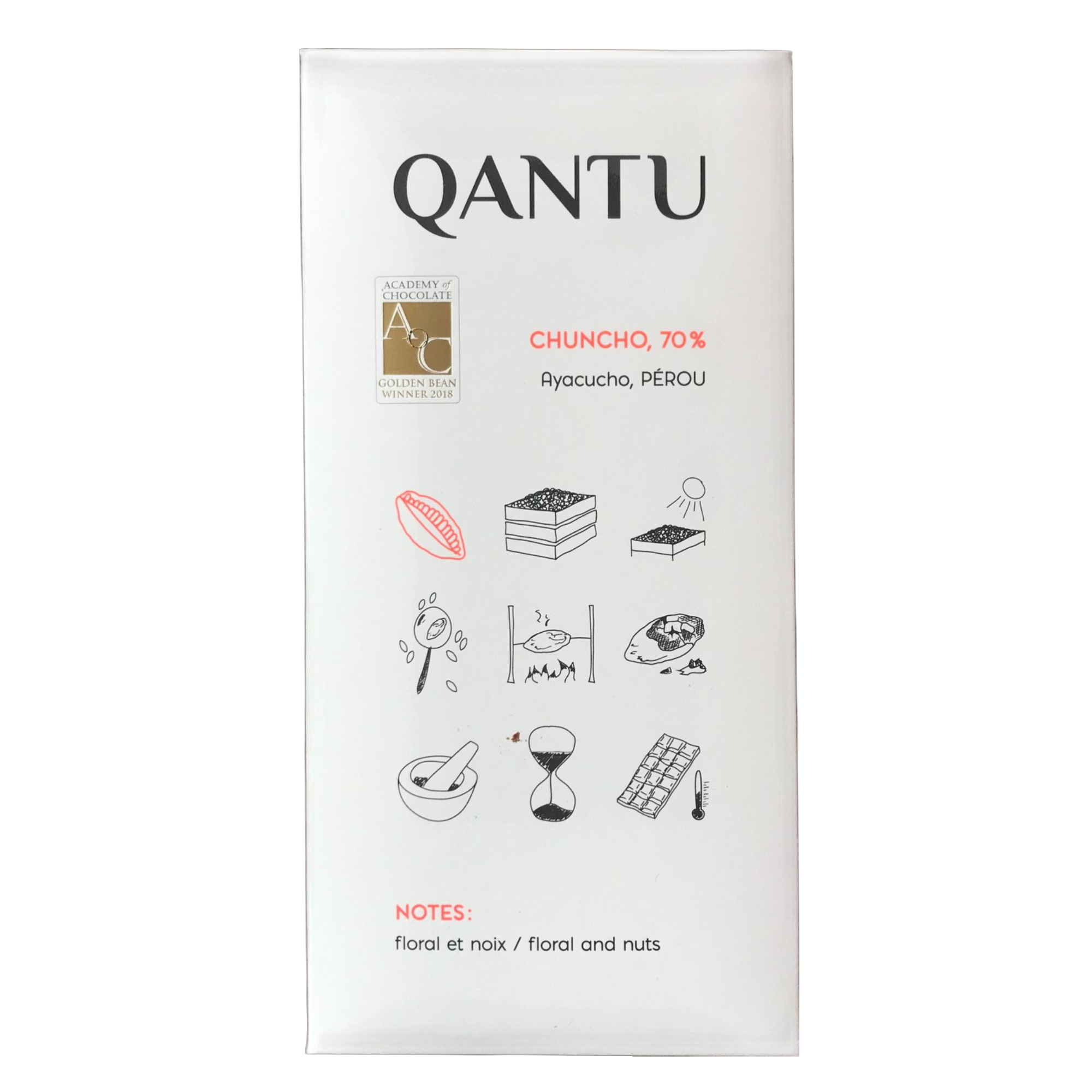 Qantu 70% Chuncho Dark Chocolate