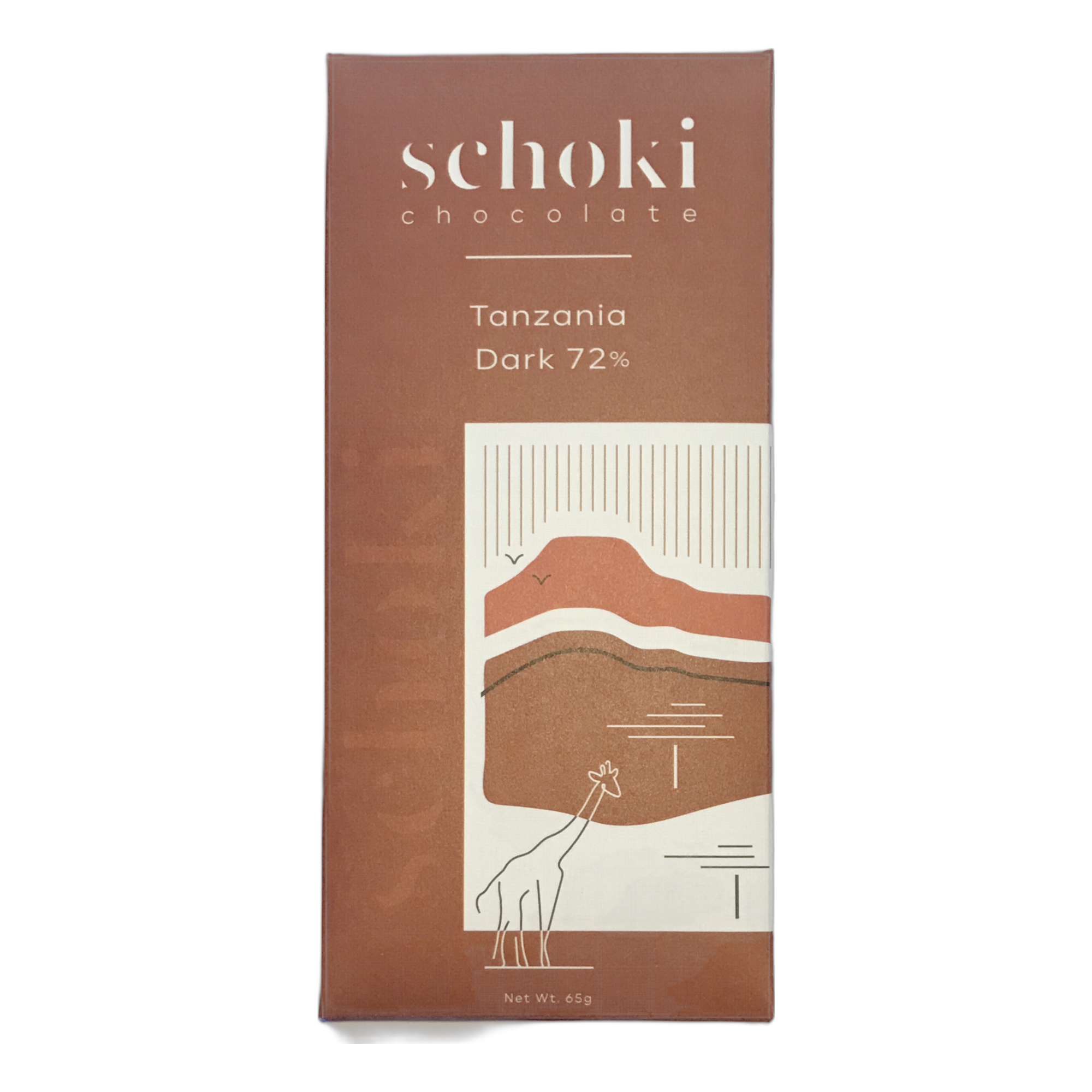 Schoki 72% Tanzania Dark Chocolate