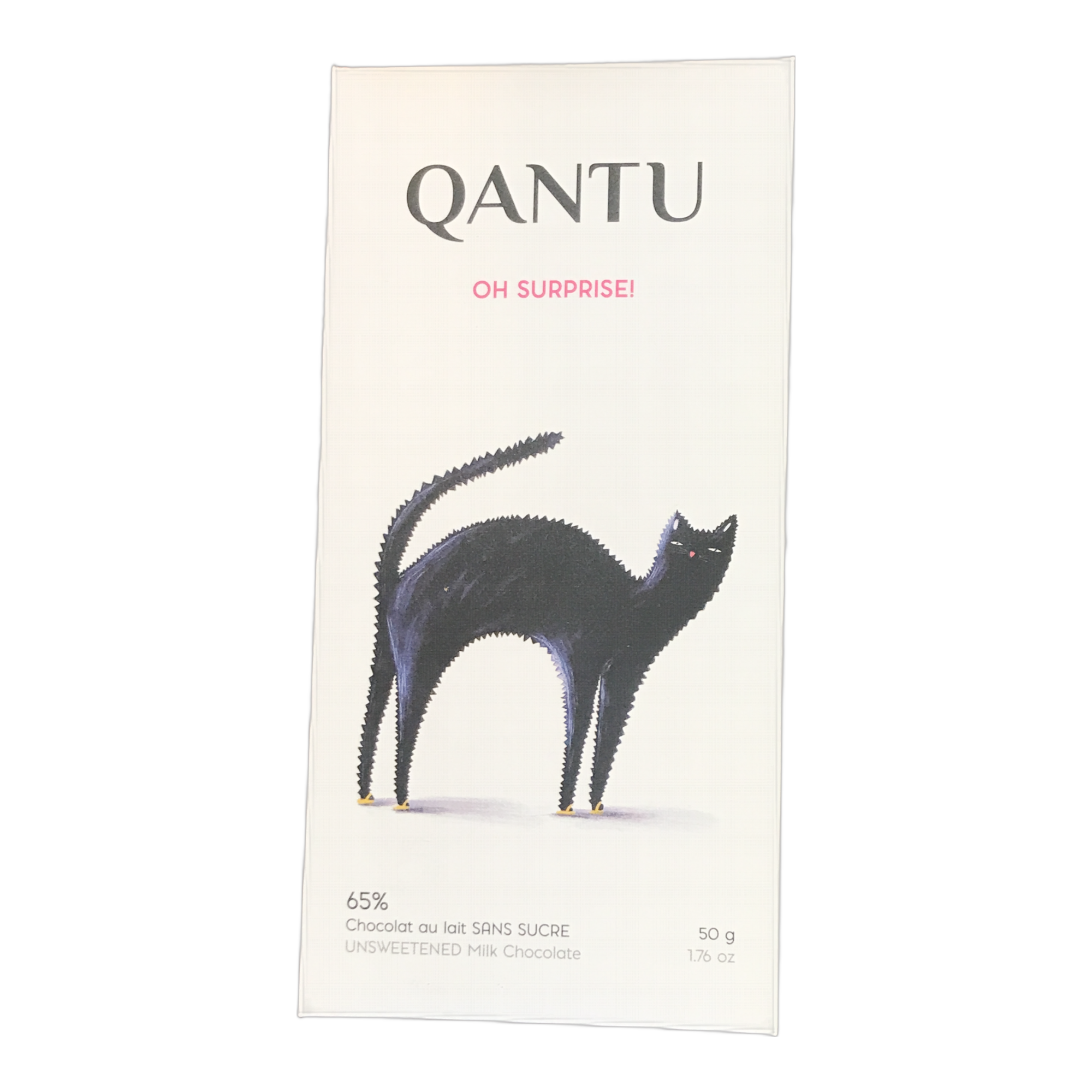 Qantu 65% Unsweetened Milk Chocolate