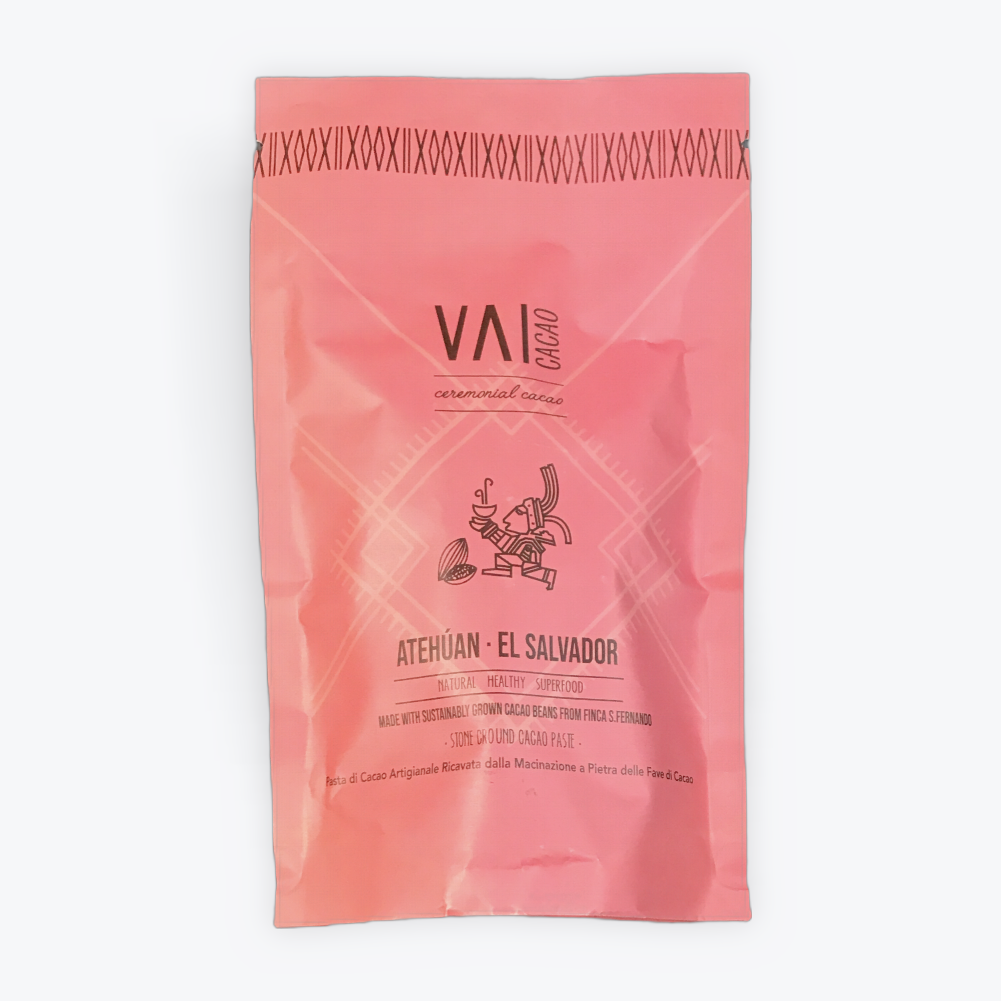 Vaicacao 100% Ceremonial Cacao, El Salvador (1 Ingredient - No Sugar)