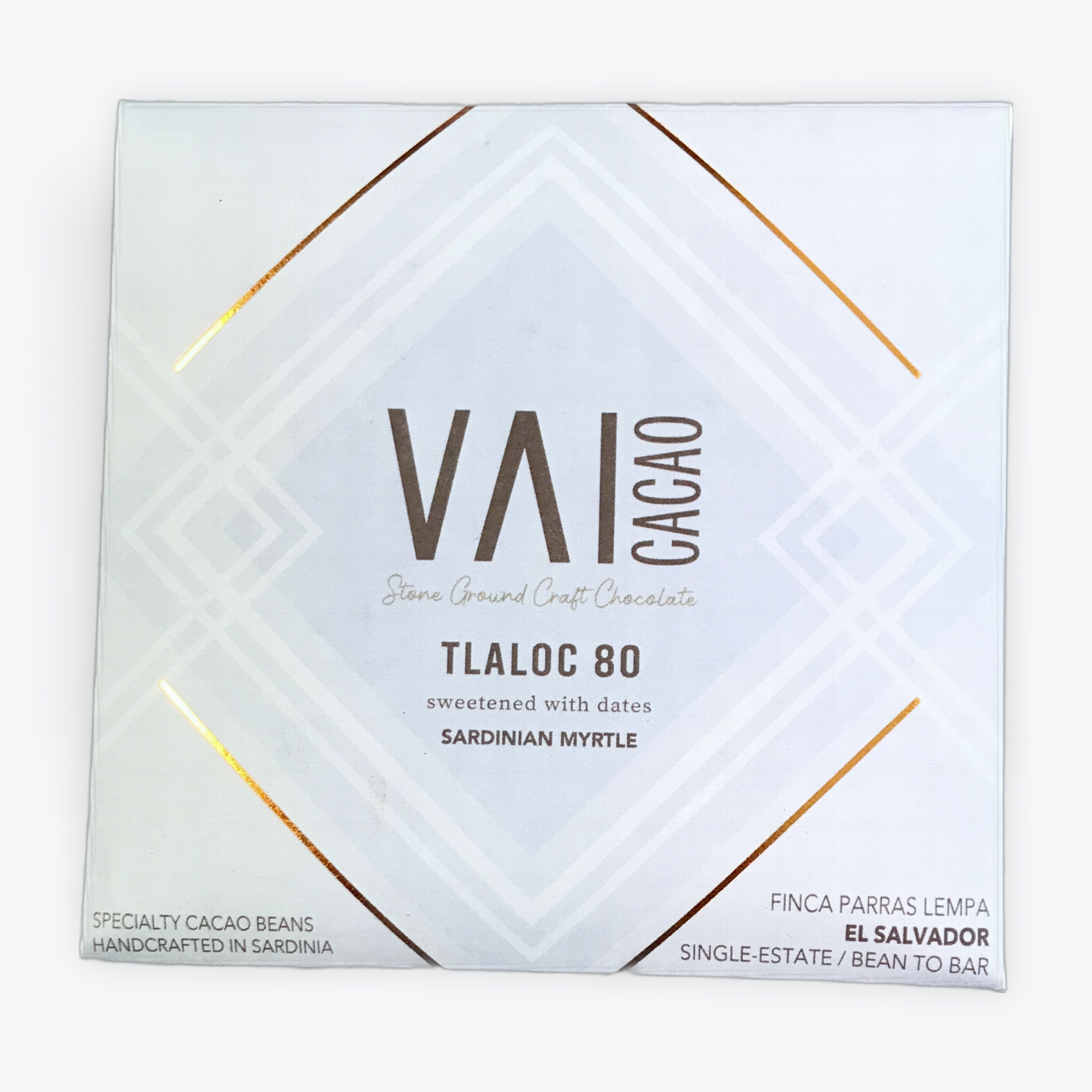 Vaicacao Tlaloc 80% El Salvador with Sardinian Myrtle and Sweetened With Dates
