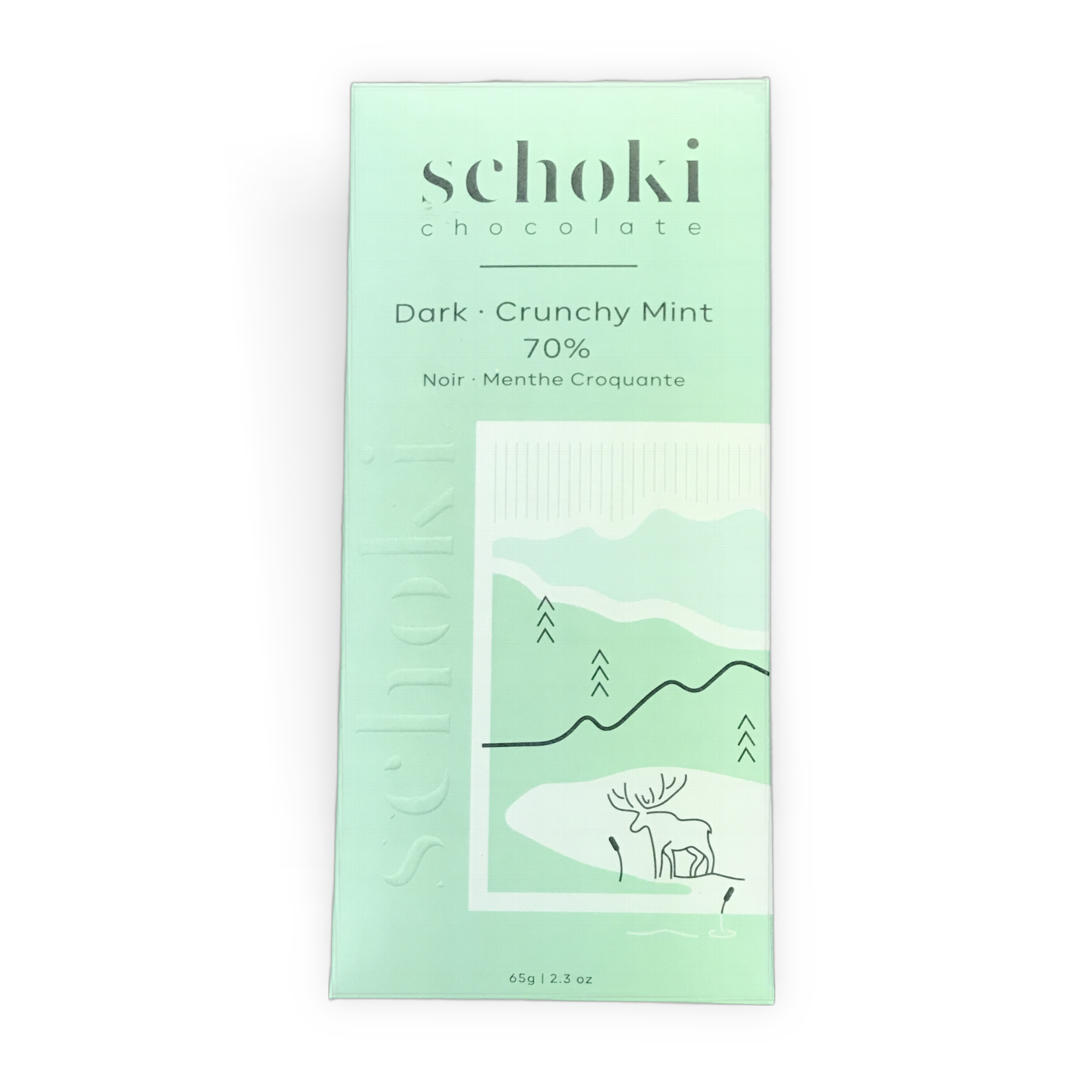 Schoki 70% Peppermint Dark Chocolate