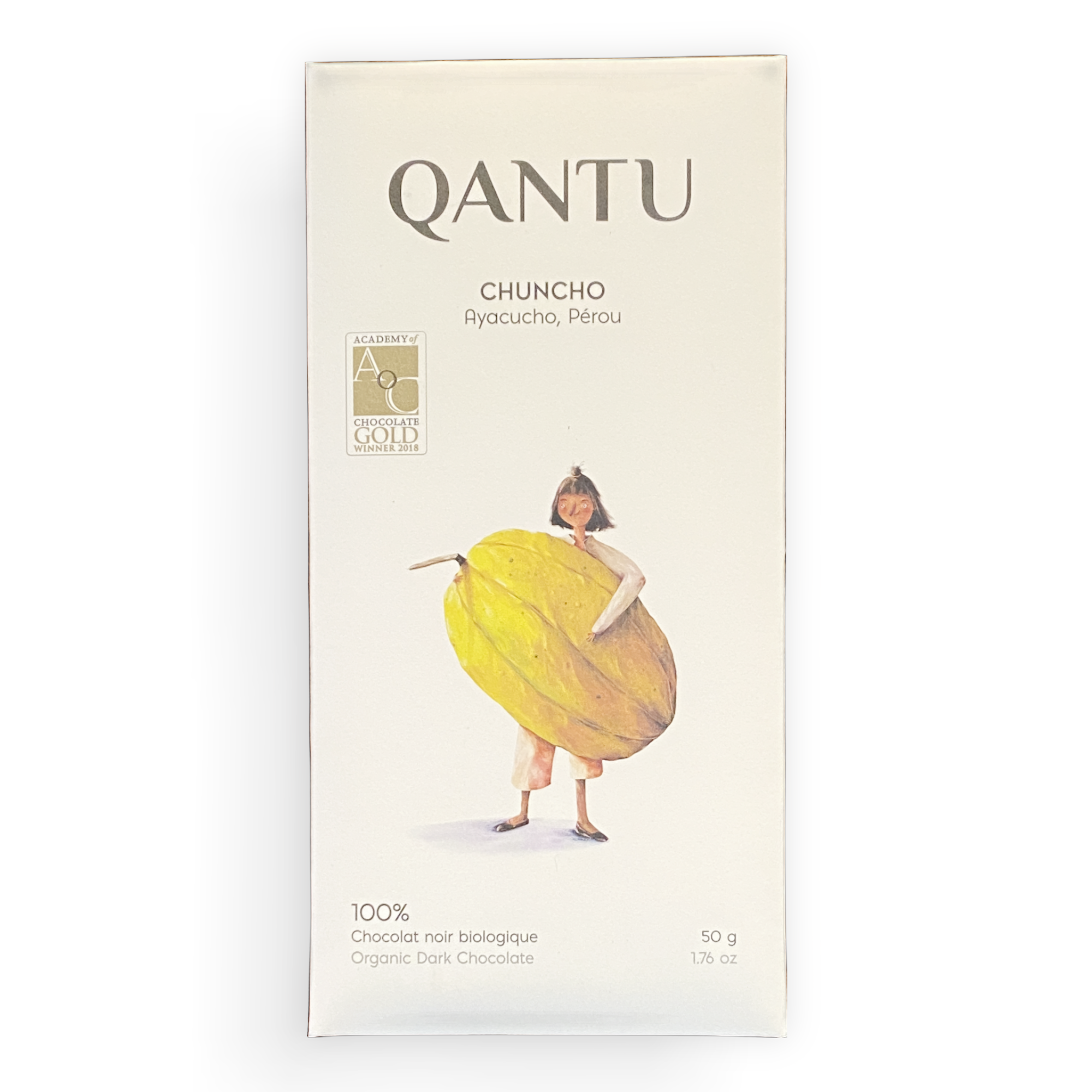 Qantu 100% Chuncho Peru Dark Chocolate