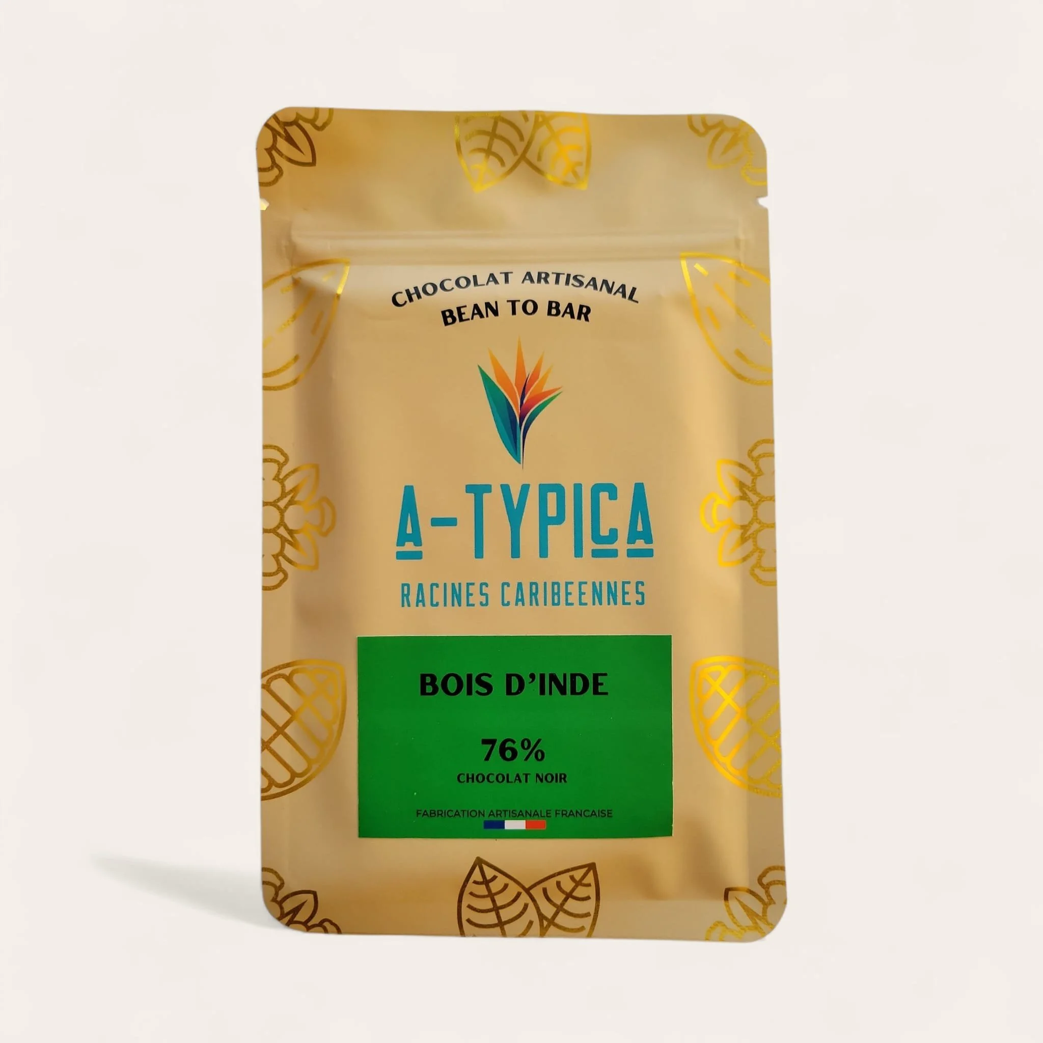 A-Typica 76% Indian Wood Leaf (Bayleaf) Dark Chocolate