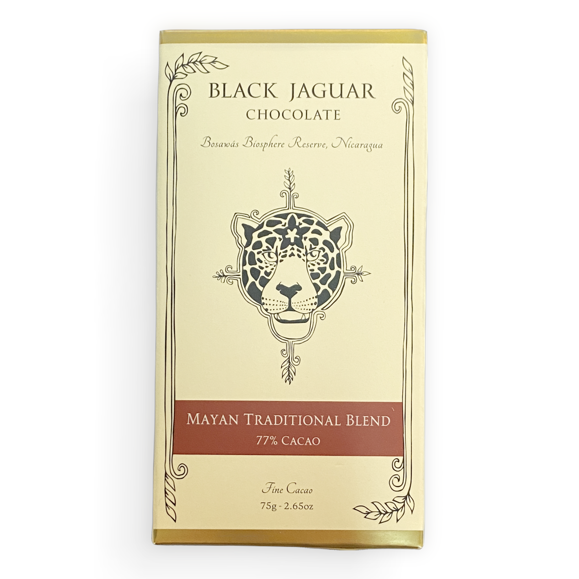 Black Jaguar 77% Mayan Traditional Blend Dark Chocolate