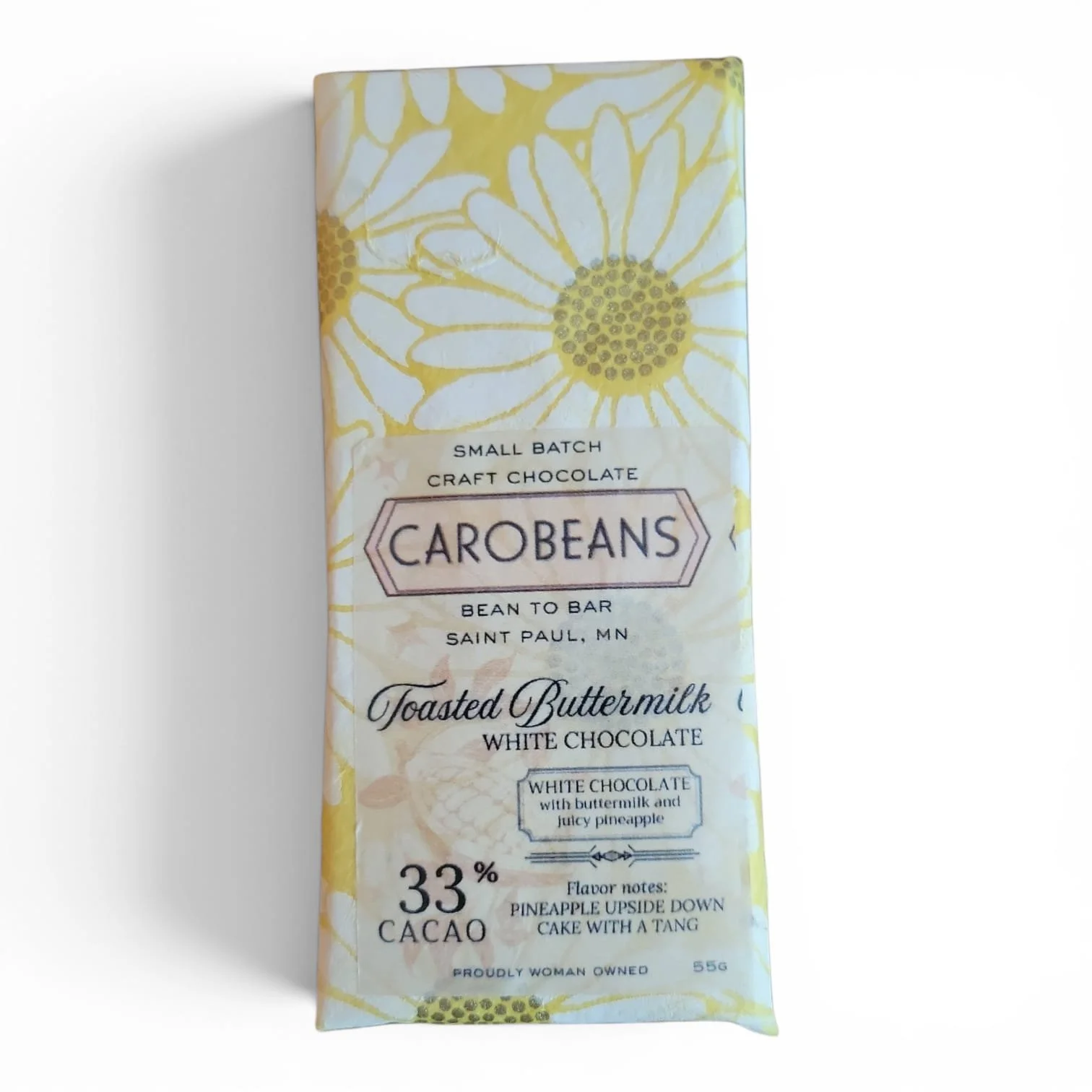 Carobeans Toasted Buttermilk White Pineapple