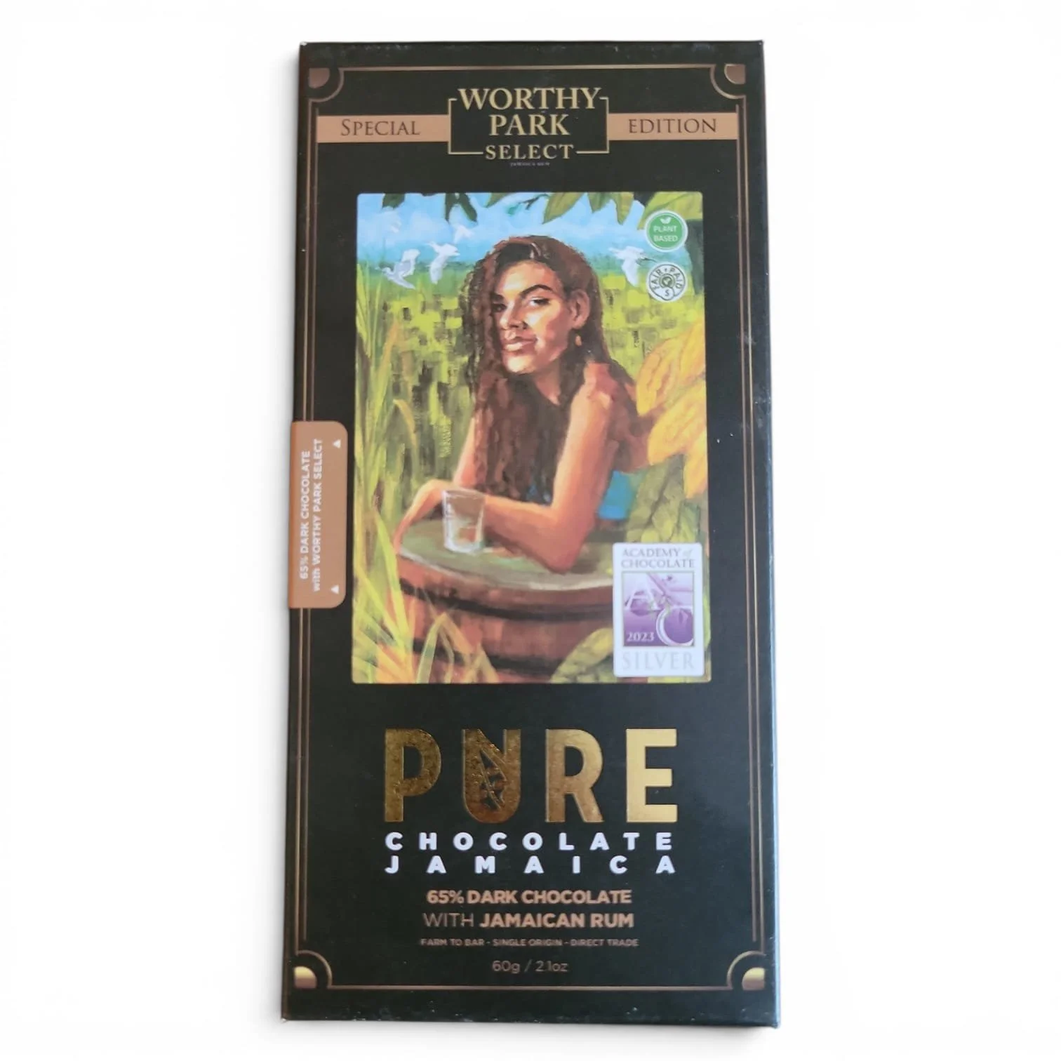 Pure Chocolate Jamaica 65% Dark Jamaican Rum