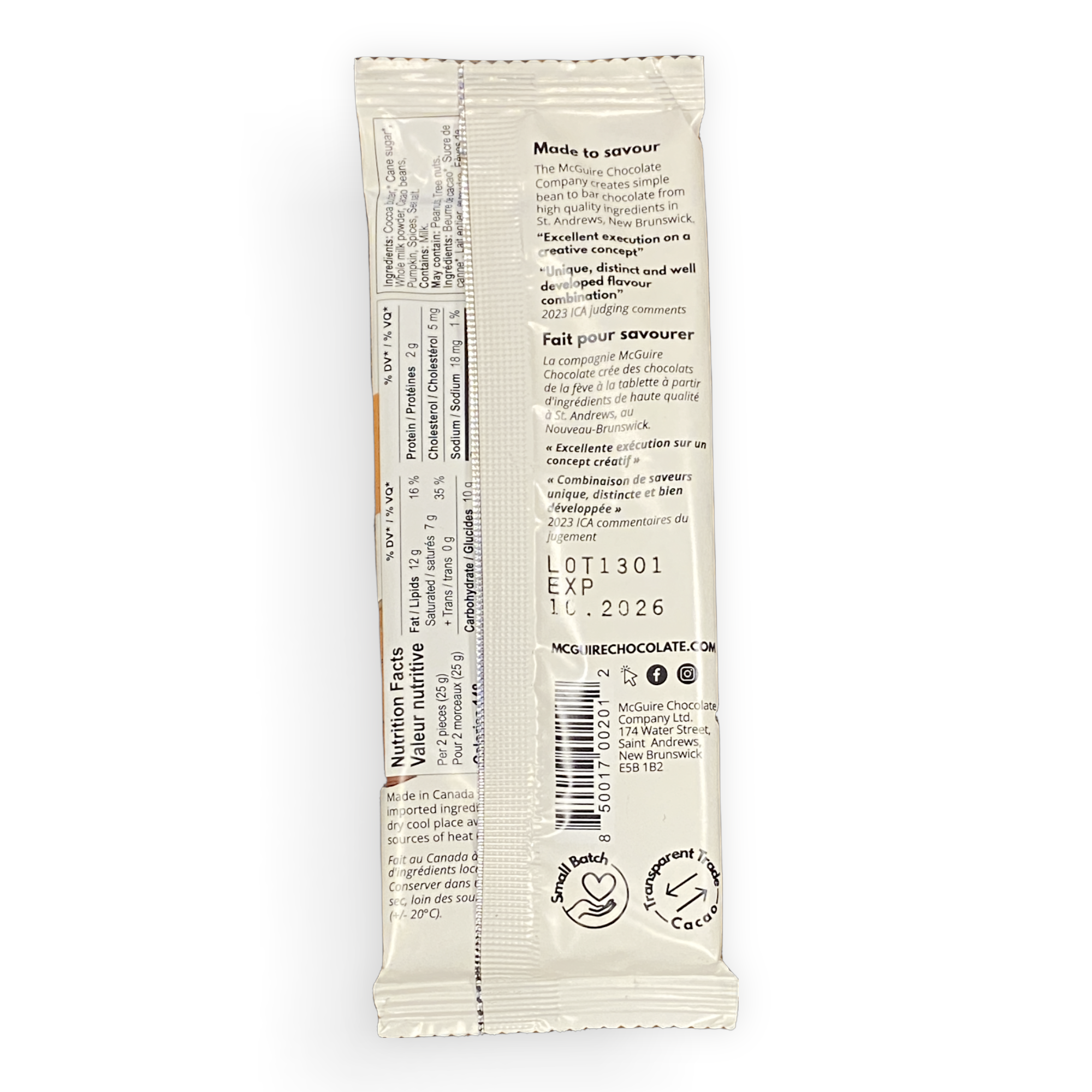 Mcguire Pumpkin Spice New Back.PNG