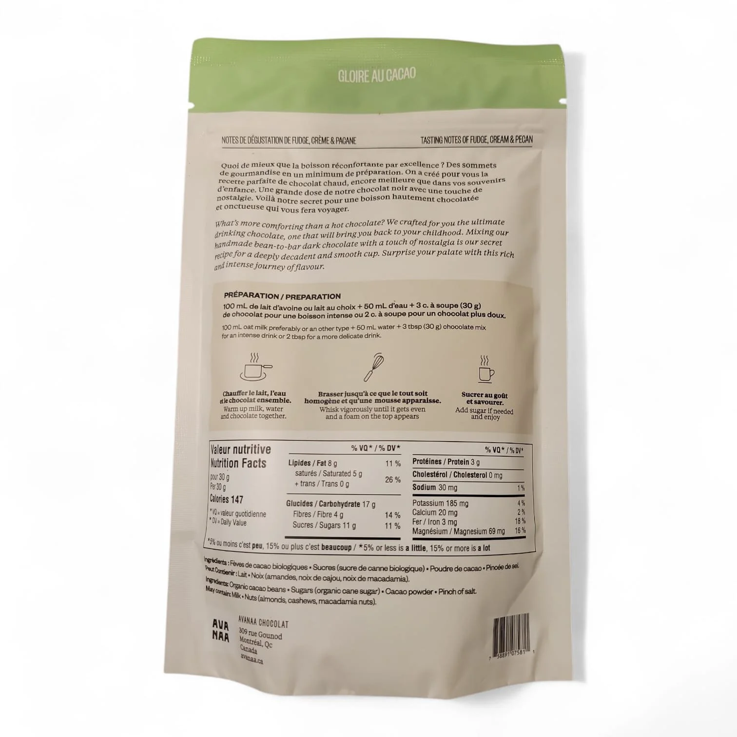 Avanaa Hot Chocolate Regular Back.jpeg