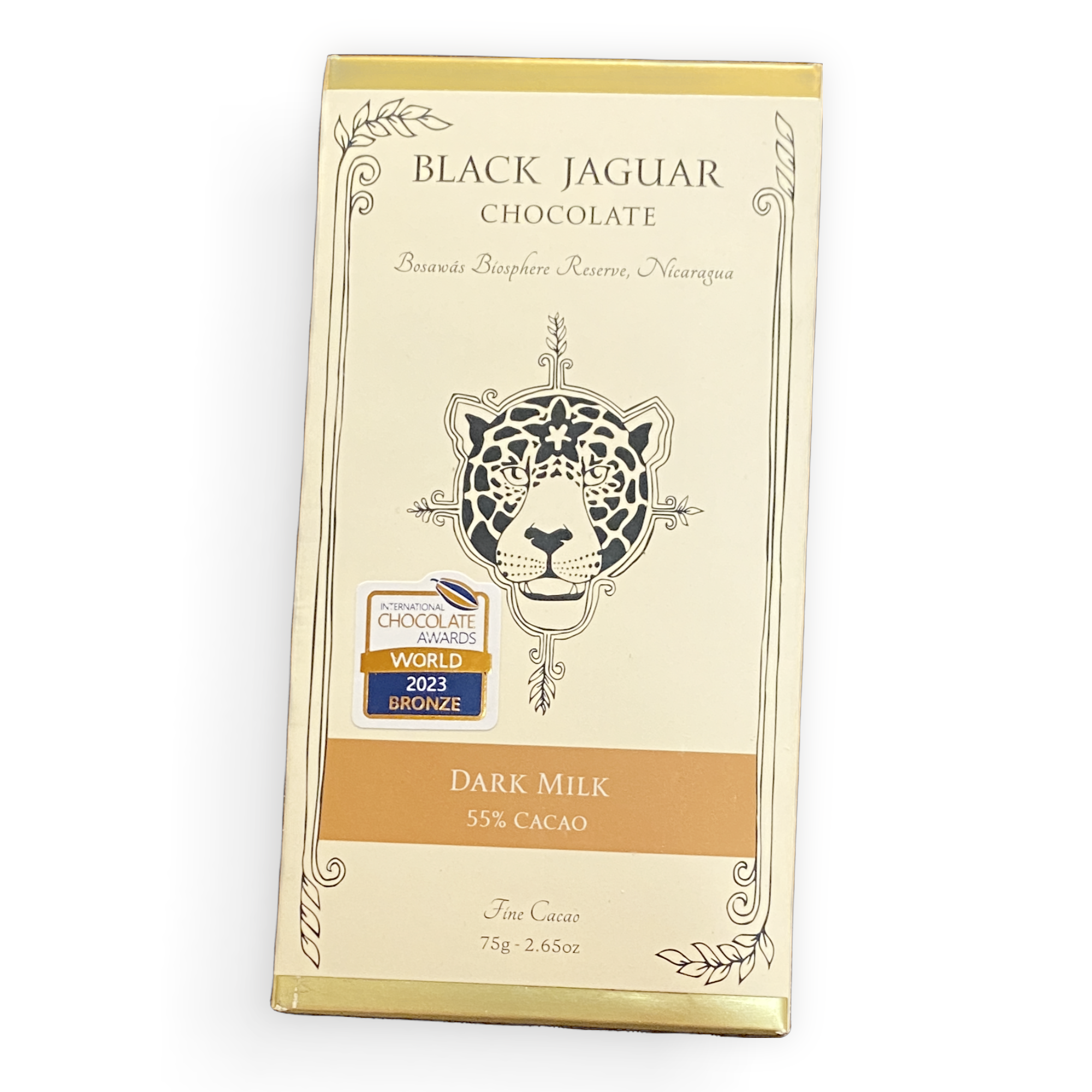 Black Jaguar 55% Nicaragua Dark Milk Chocolate