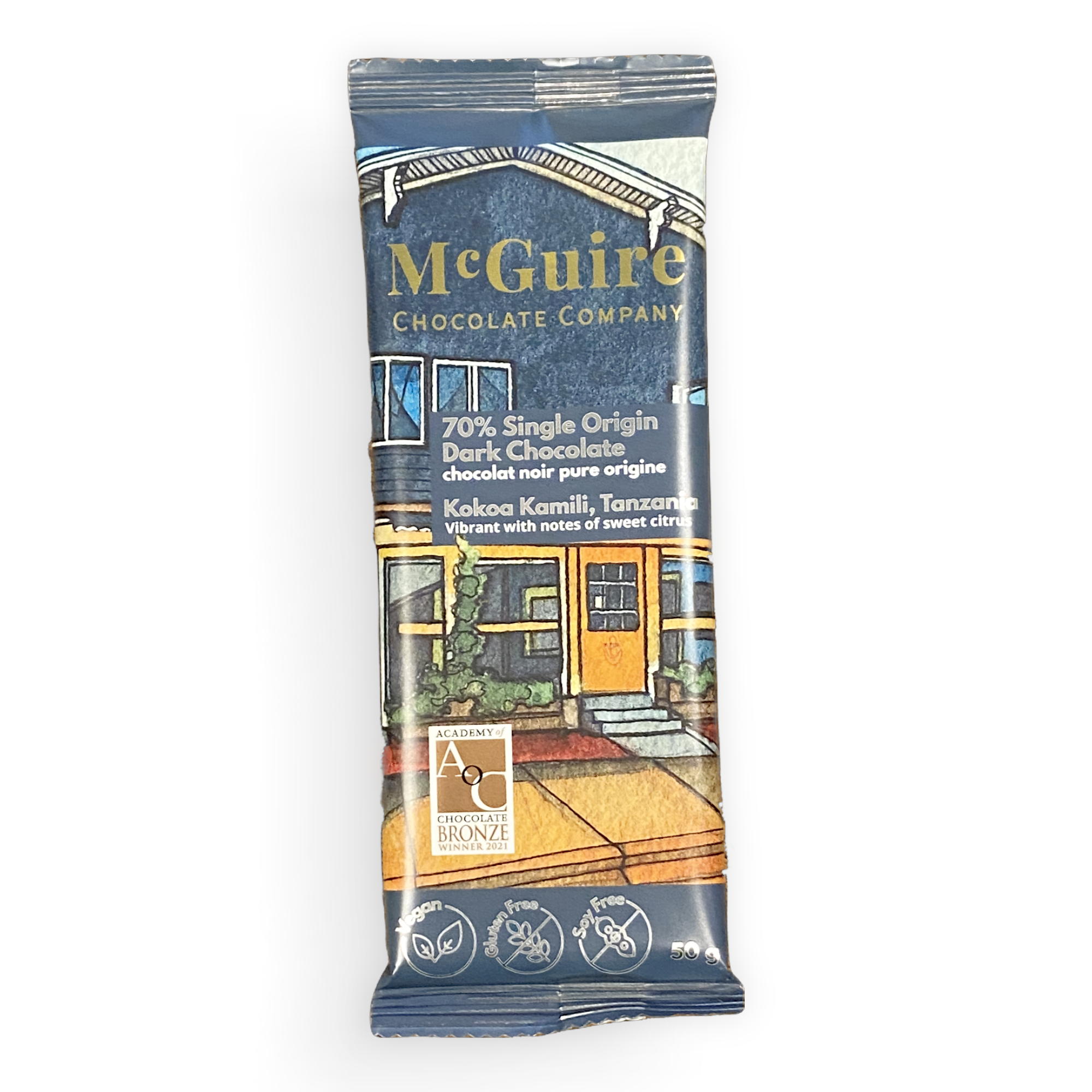 McGuire 70% Kokoa Kamili, Tanzania Dark Chocolate