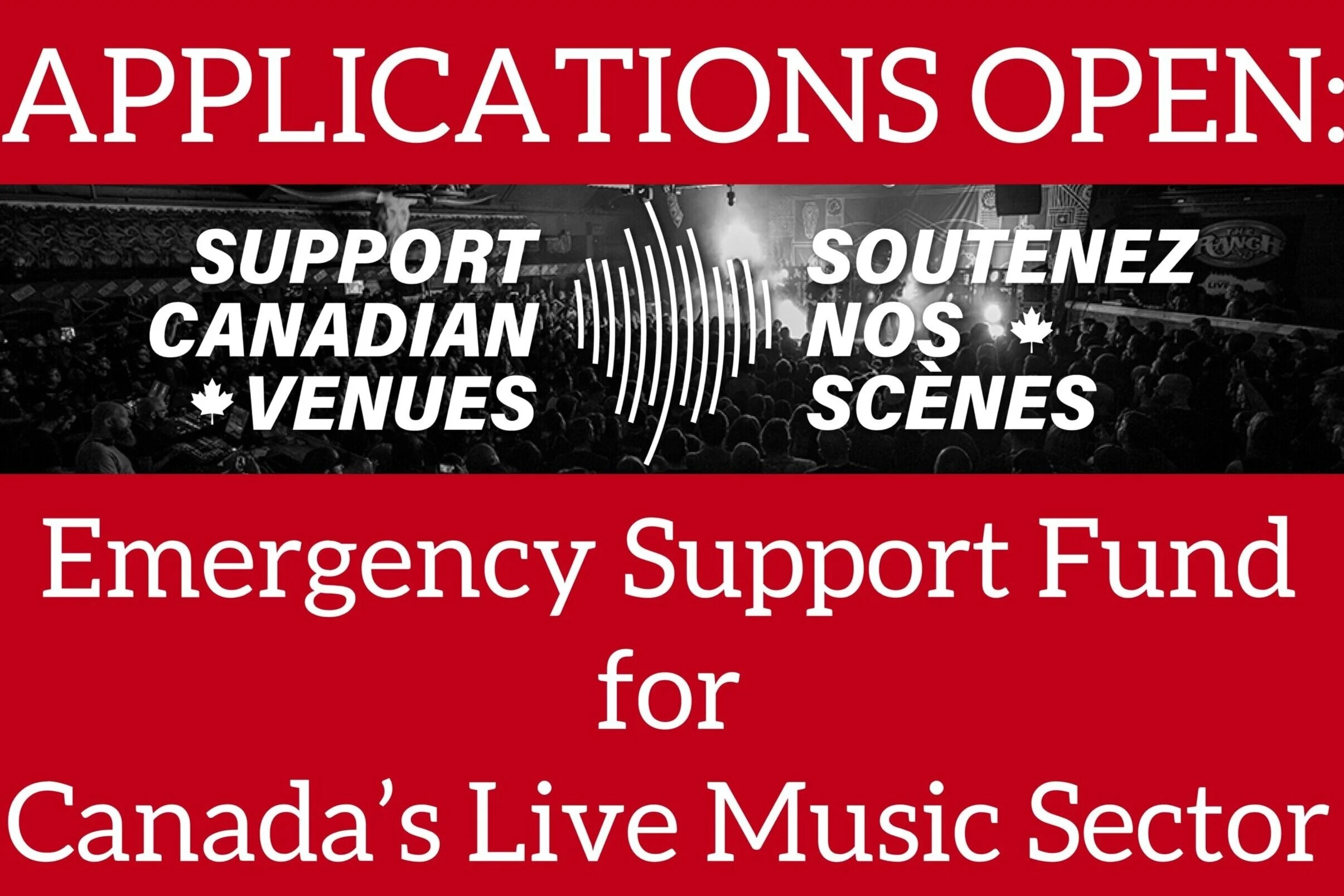 Emergency Support Fund for Canada's Live Music