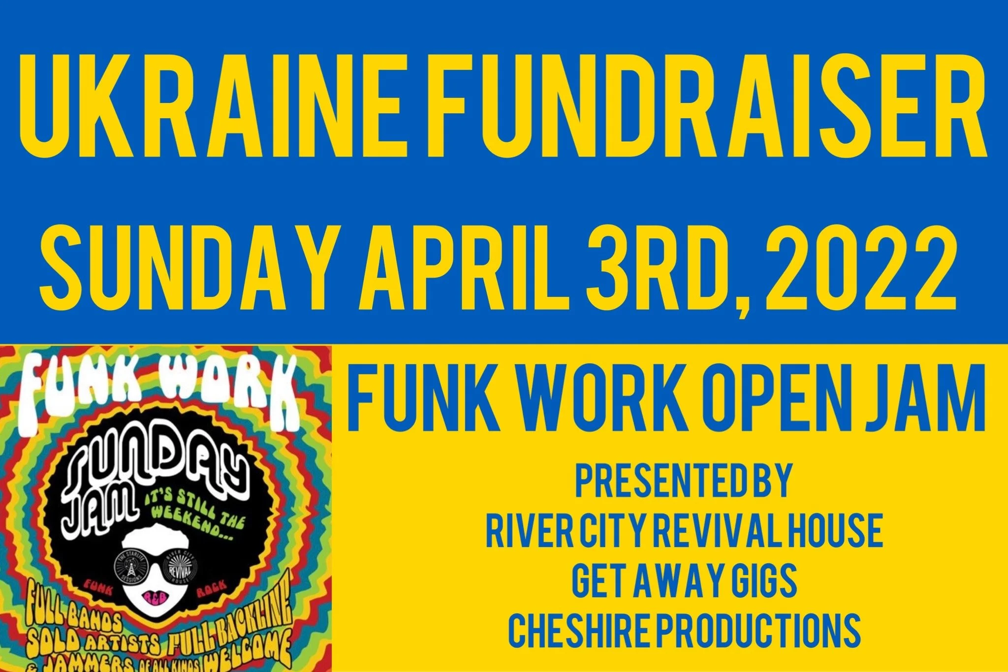 FUNK WORK UKRAINE FUNDRAISER
