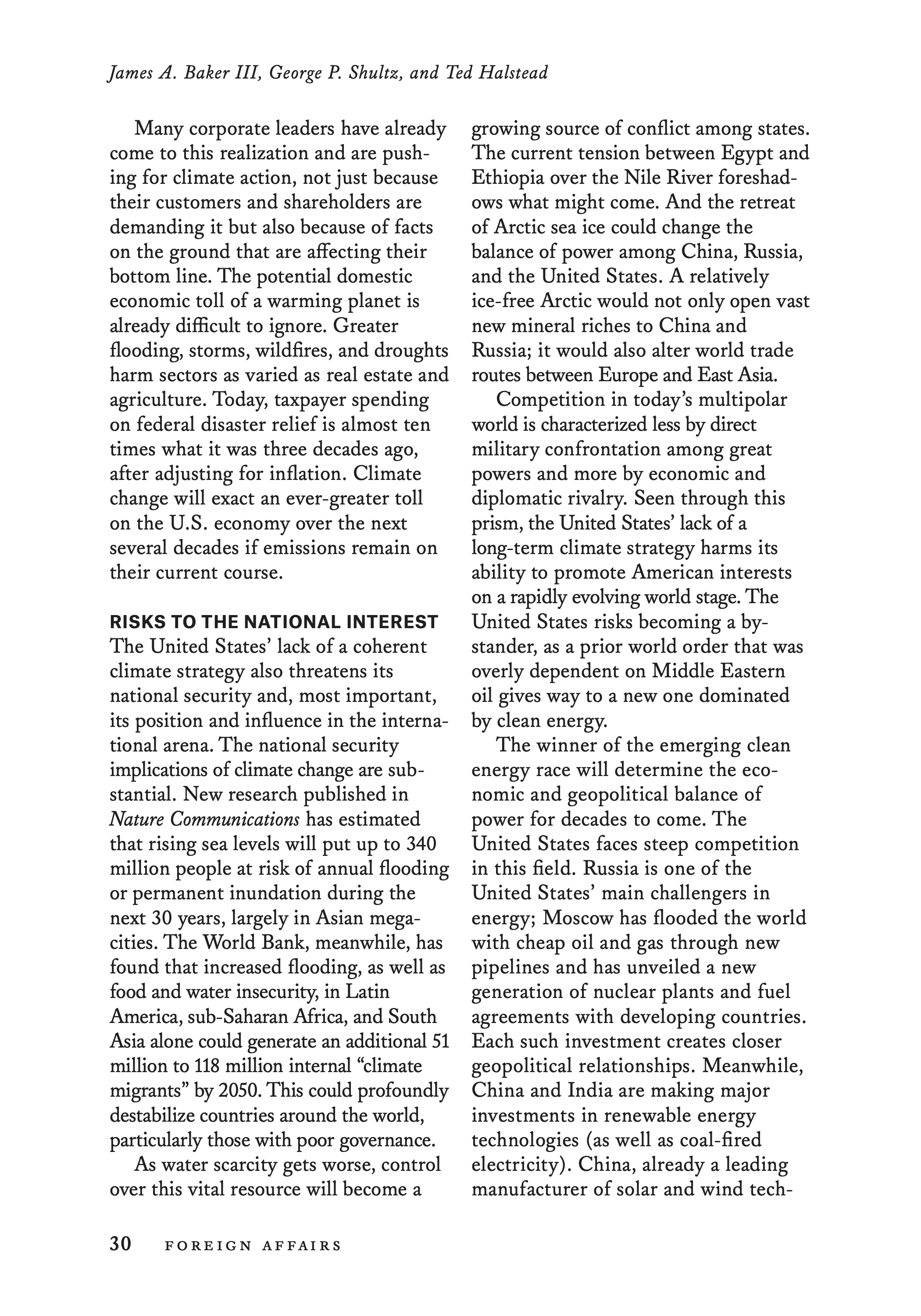 The Strategic Case for U.S. Climate Leadership Page 3.png