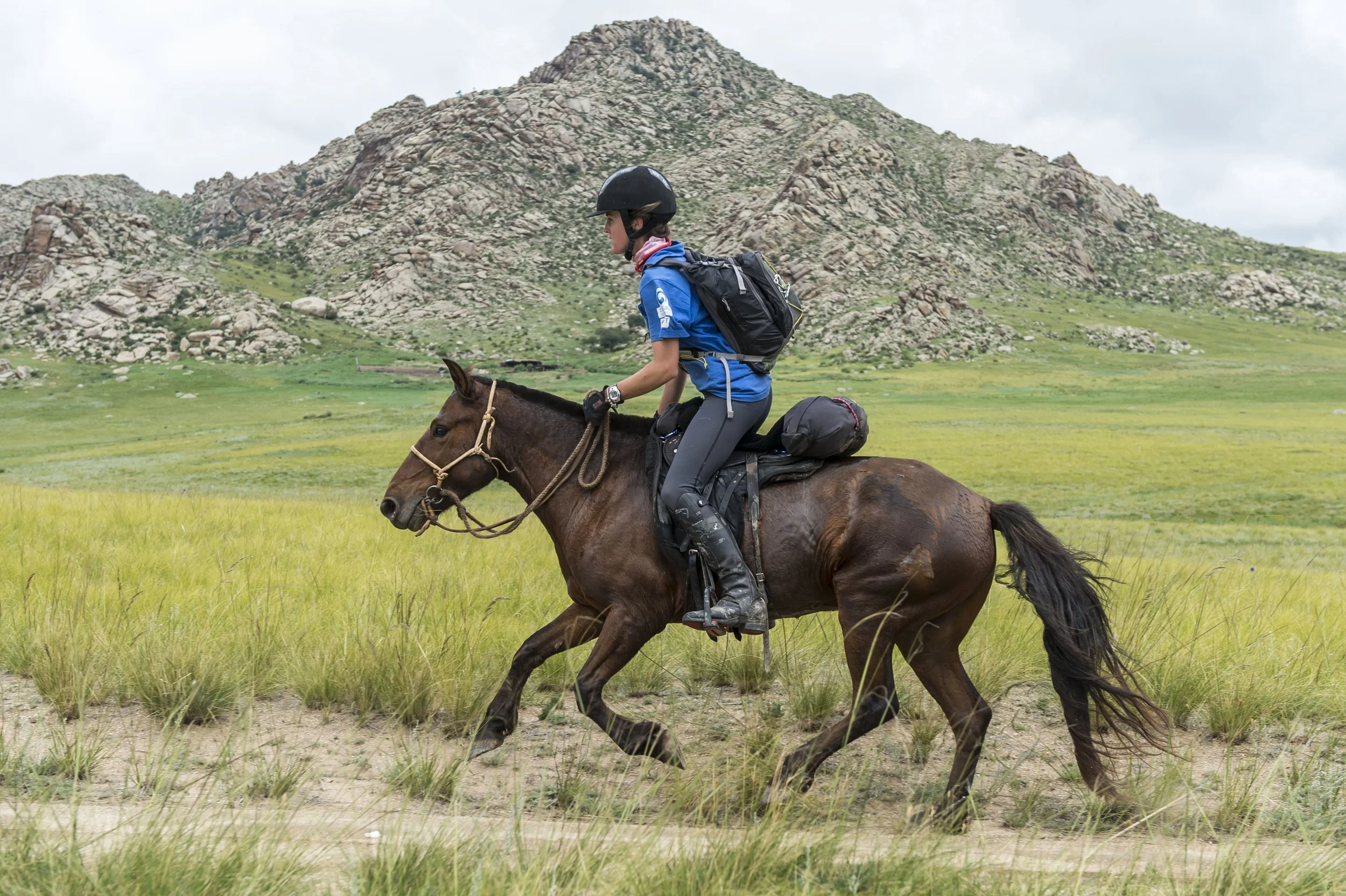 Mongol Derby or The Great Nomad Challenge. 