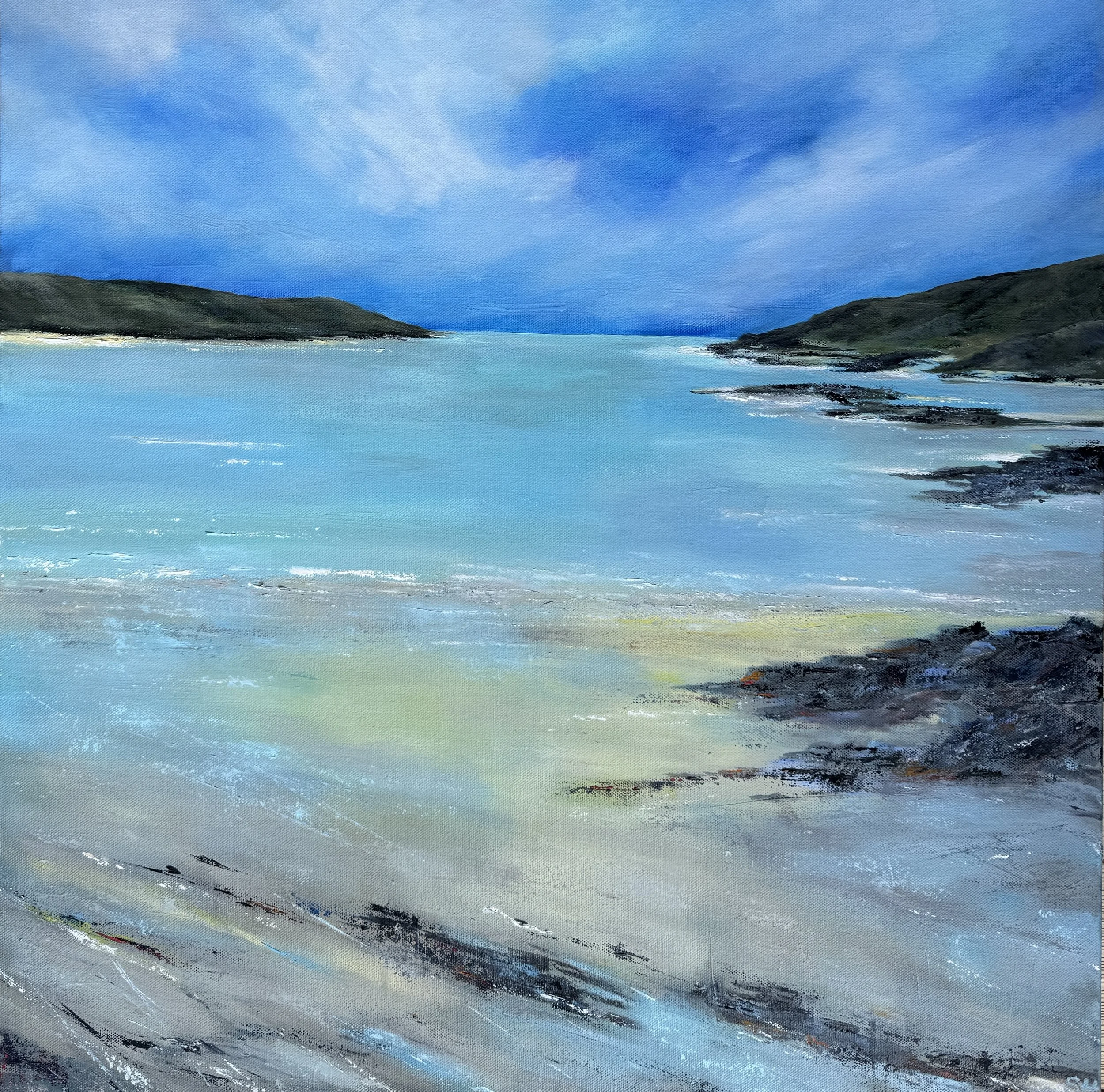 Held in Light, oil on canvas   2025       £295