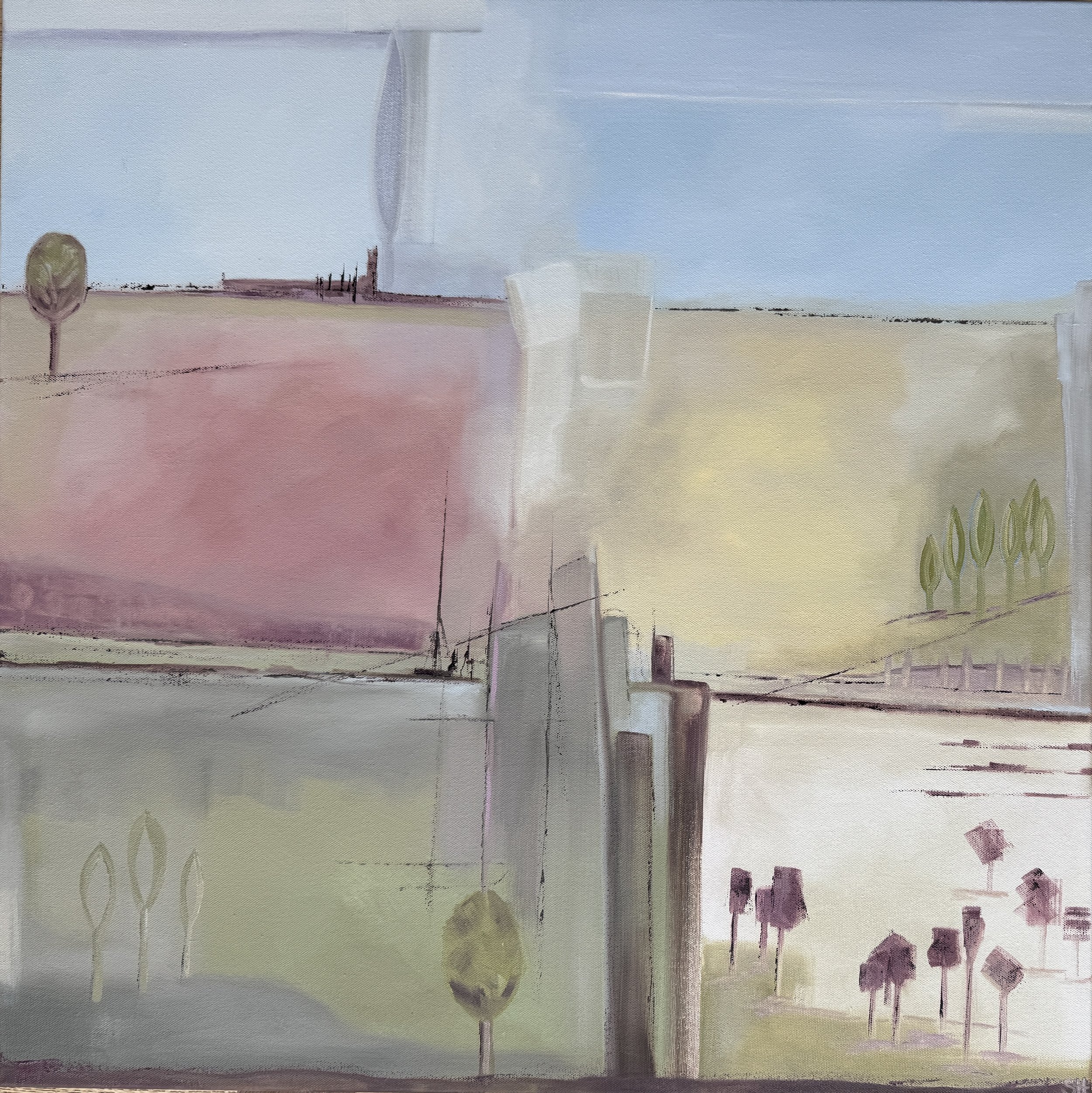 Pale Earth, Soft Skies   Now available as a limited edition print only 