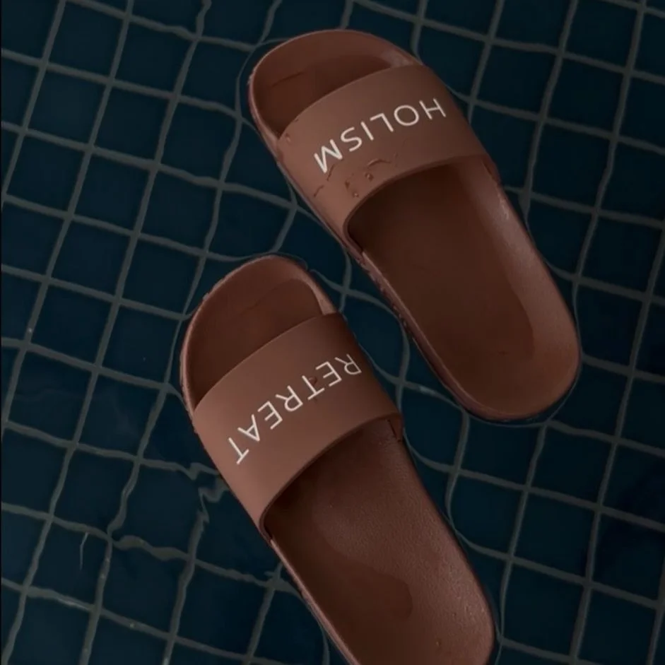 Welcome to your New Holism Sunday Ritual&mdash;a gentle sequence designed to slow your breath, soften your edges, and return you to yourself. Slip into your robe, settle into your poolslides, and ease into warm water. Let your swim awaken the body be