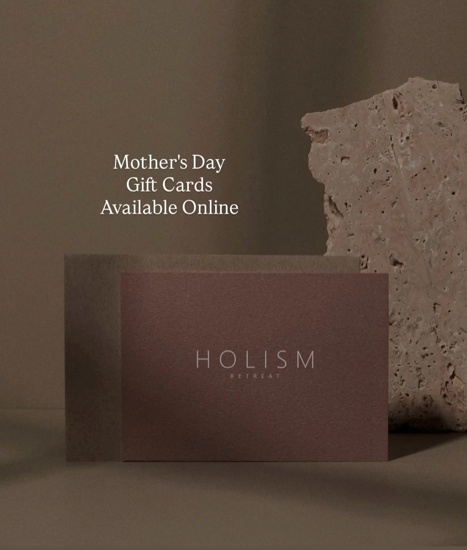 Mother&rsquo;s Day gift cards are available online.
Instantly delivered to your inbox &mdash; no parking, no queues, no hassles.

The perfect last-minute gift that still feels thoughtful, elevated, and guaranteed to impress.

Give the gift of relaxat