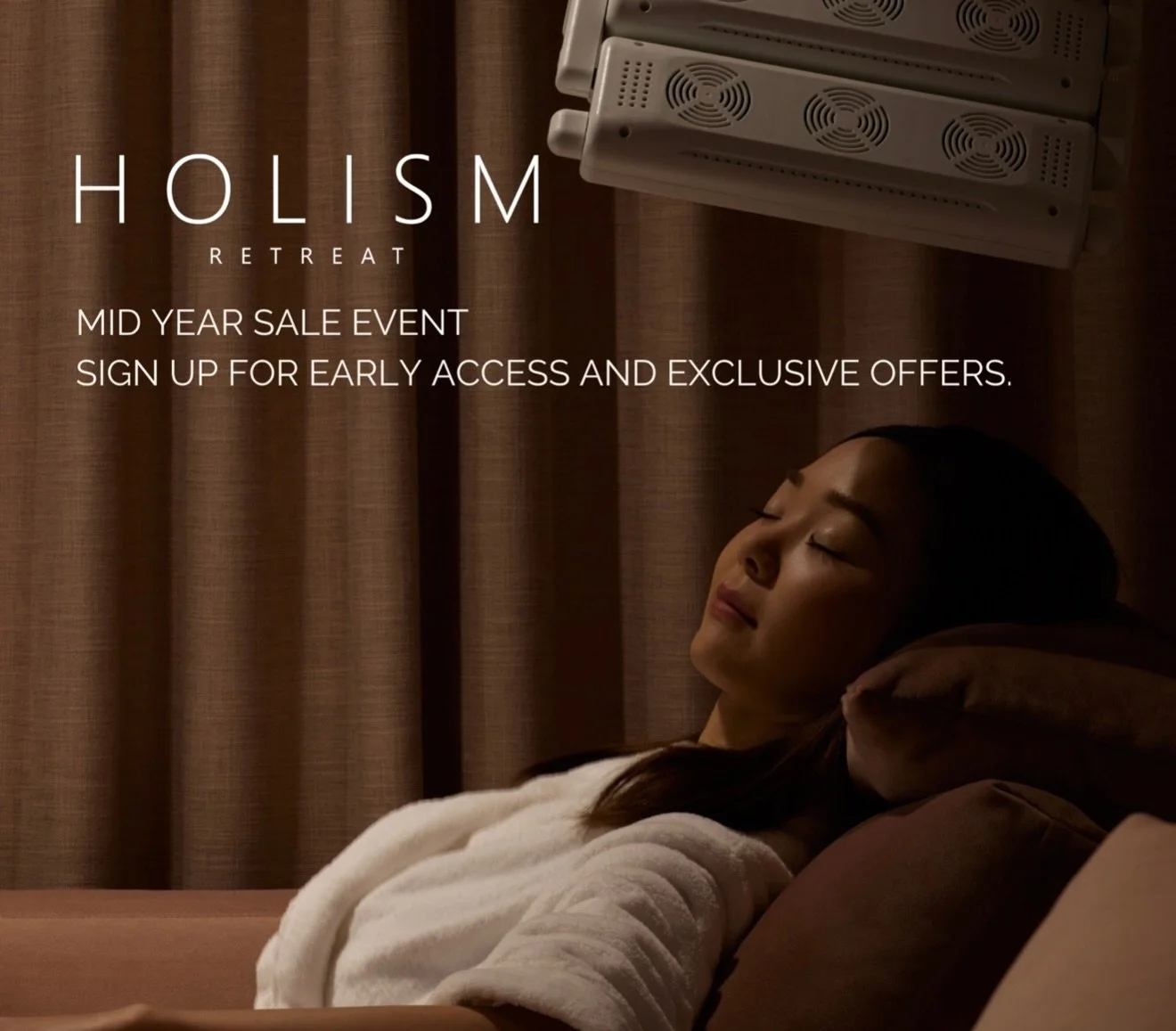 Link in Bio. MID YEAR SALE EVENT COMING SOON. Sign up for early access and exclusive offers.