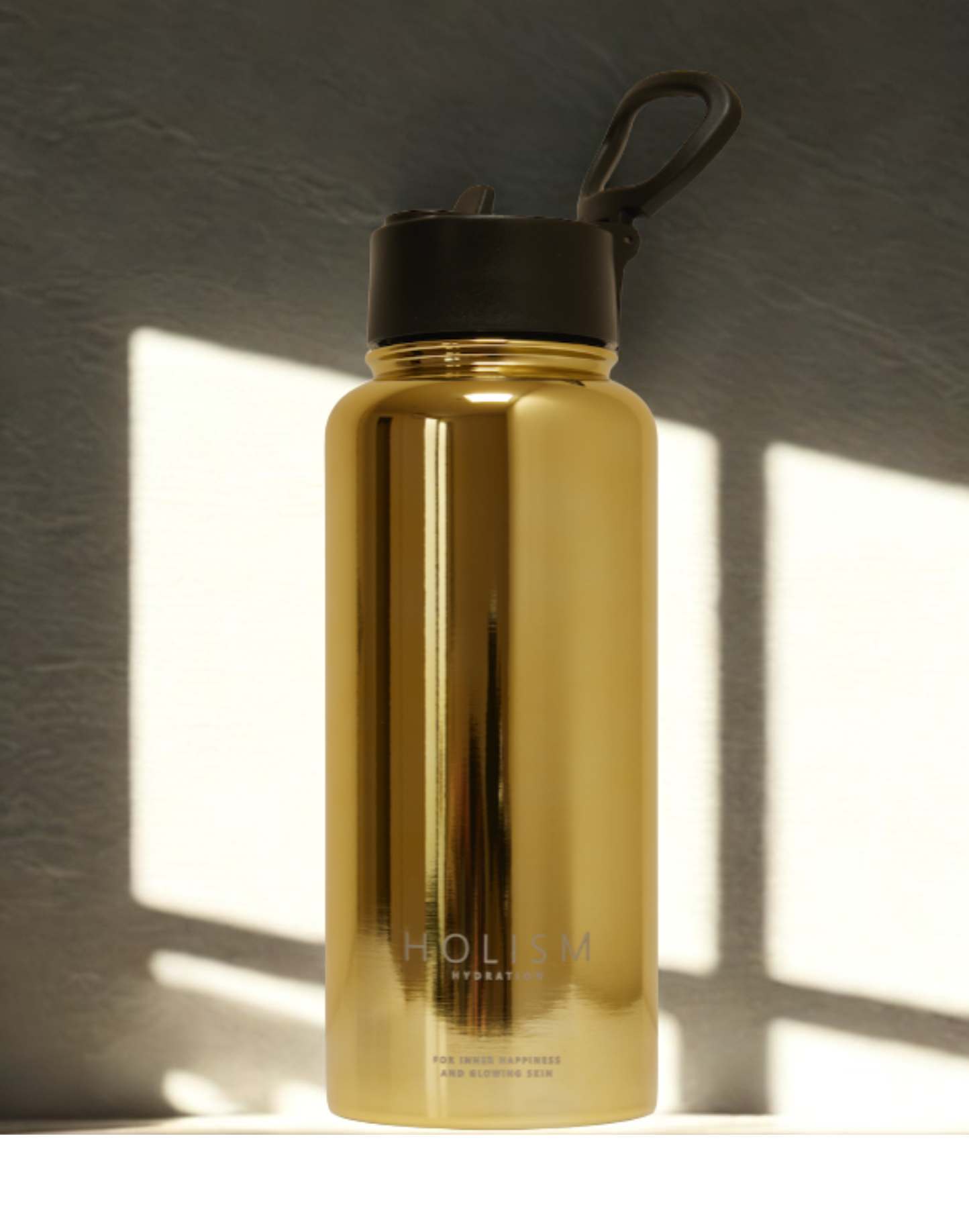 Gold Water Bottle