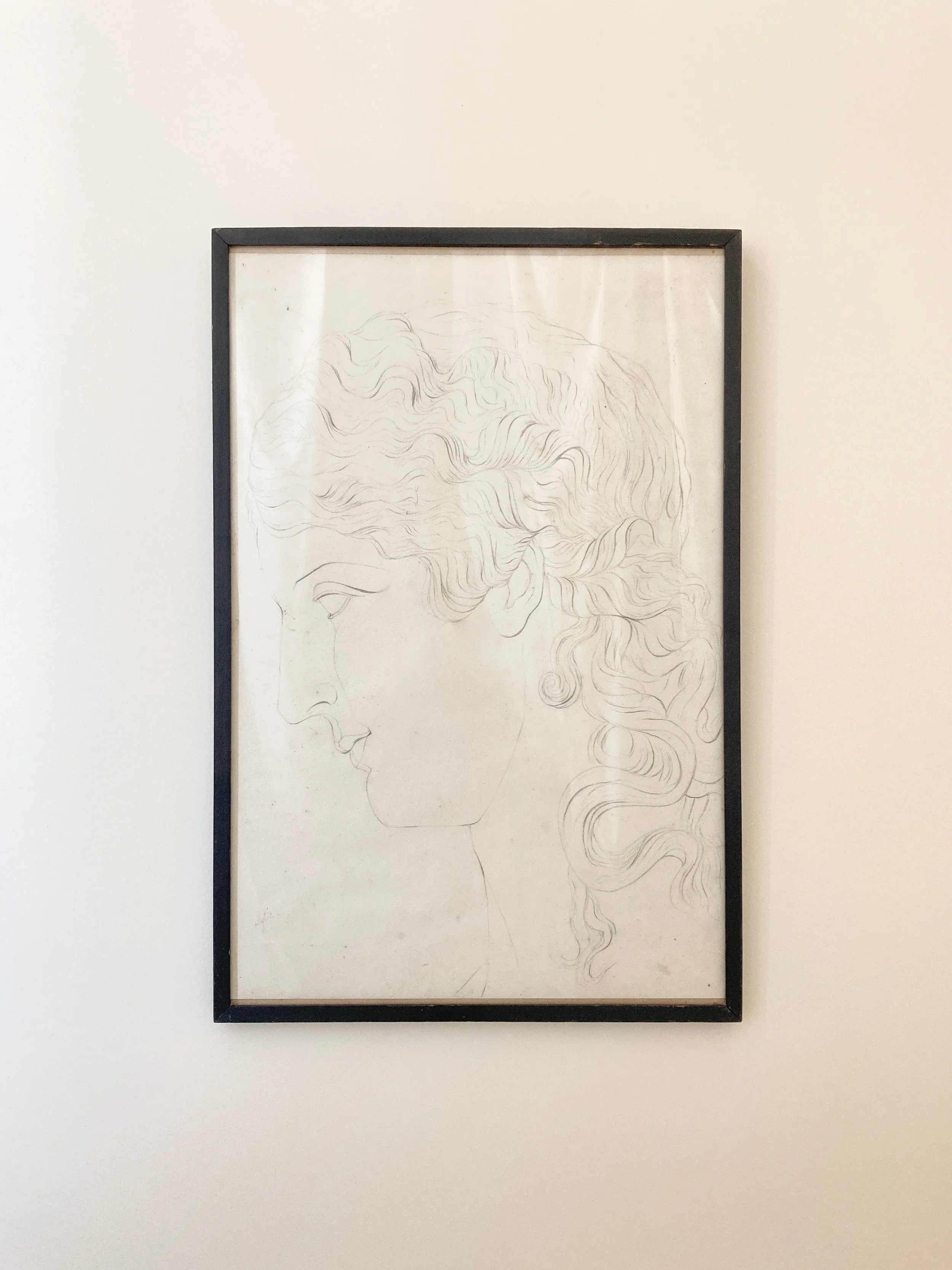 Framed Classical Portrait