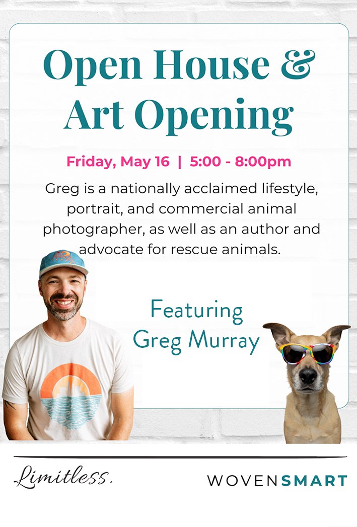 5/16 Open House and Greg Murray Art Opening
