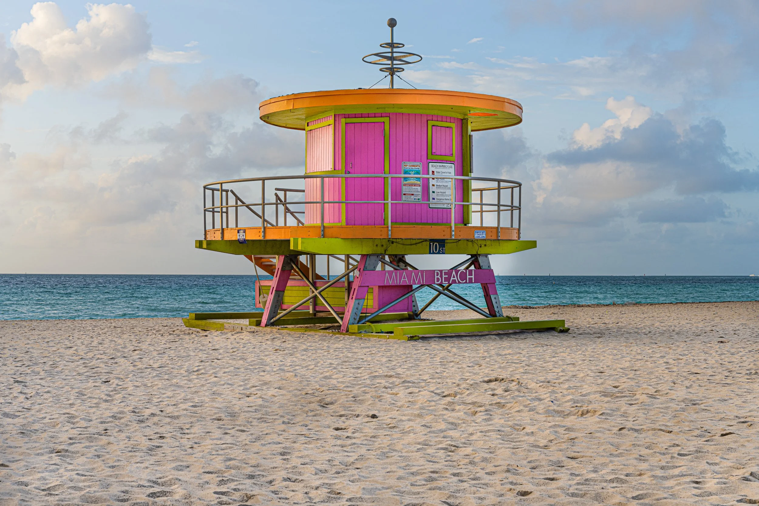 Lifeguard stands of South Beach (Copy)