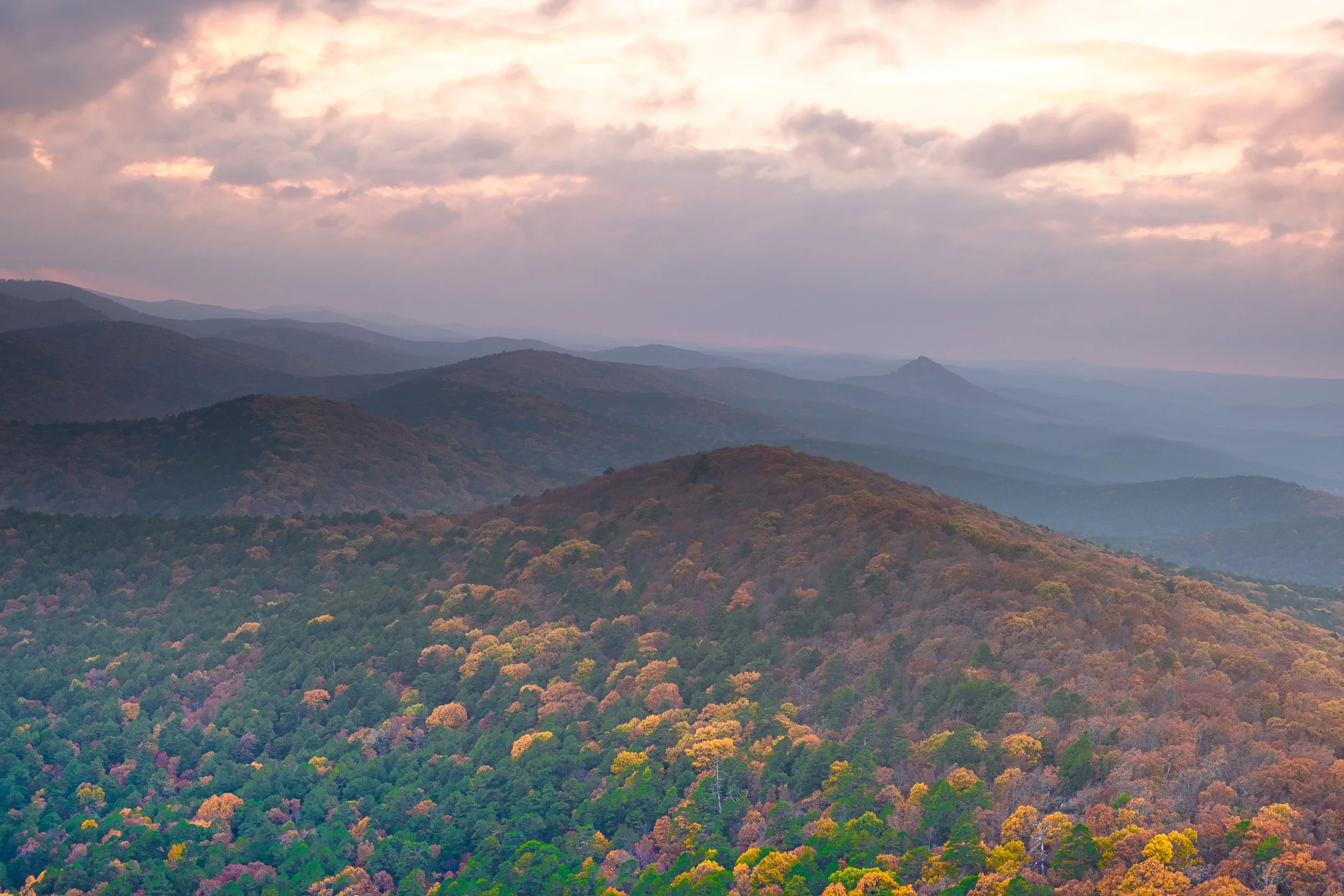 Flatside Pinnacle at fall