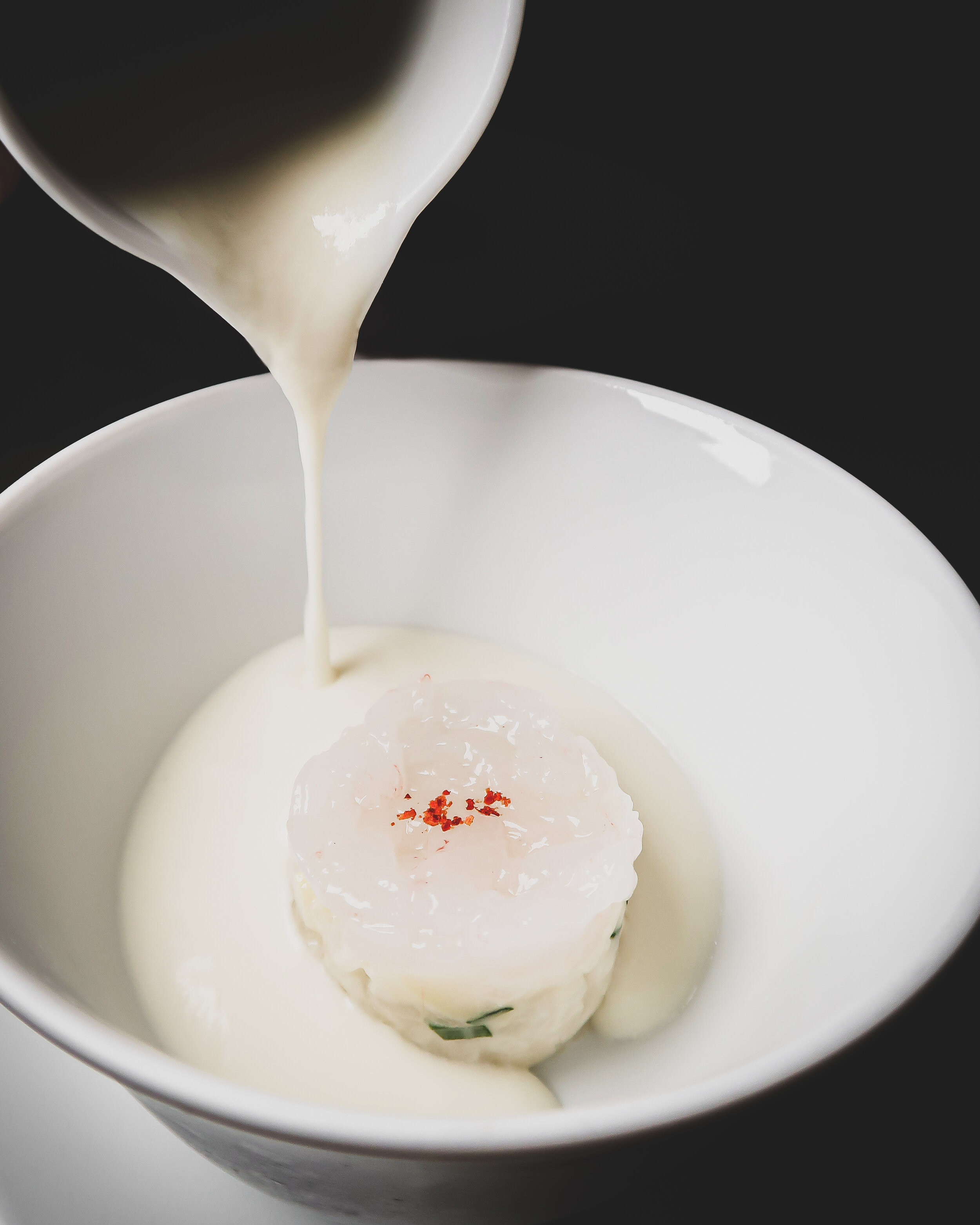 FOODTRAVELBABE Belon White Asparagus Soup with Shiro Ebi-.jpg