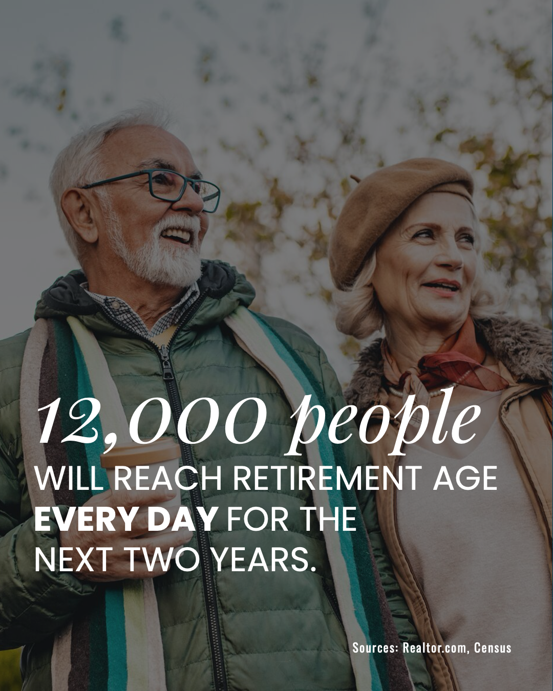 12,000 People Reach Retirement Age a Day