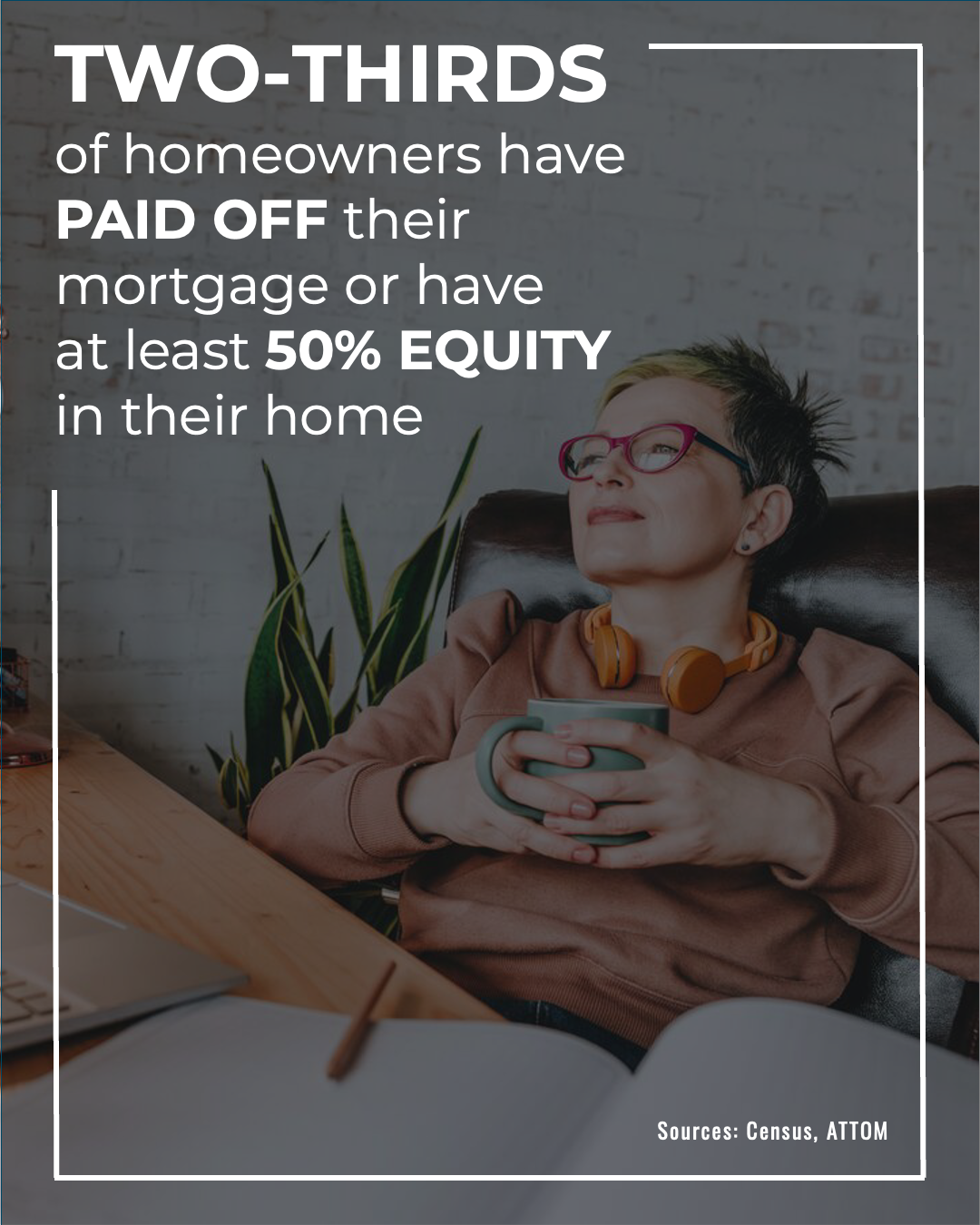 Two Thirds of Homeowners Have at Least 50% Equity