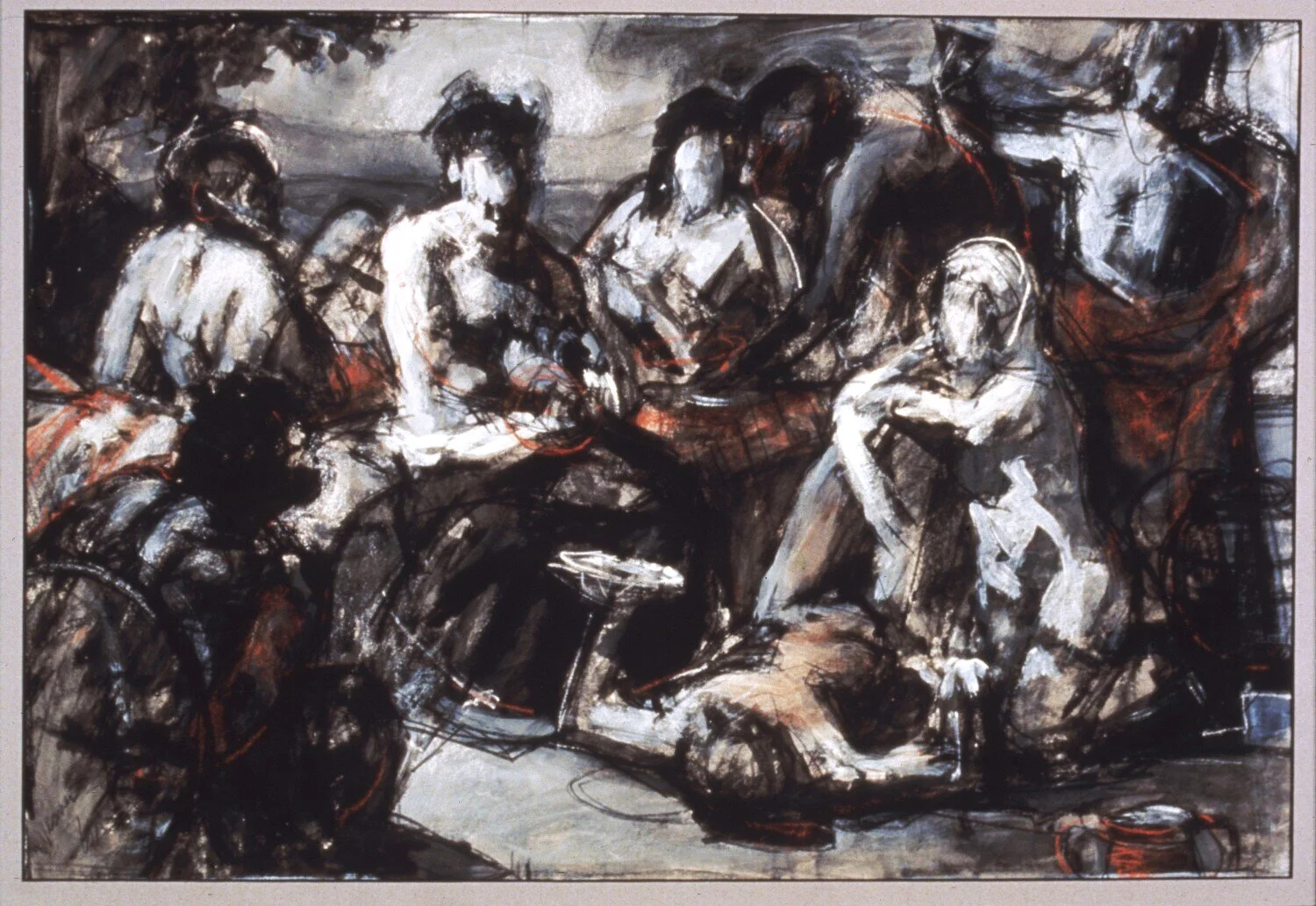 Study for 'Mary on Naxos'
