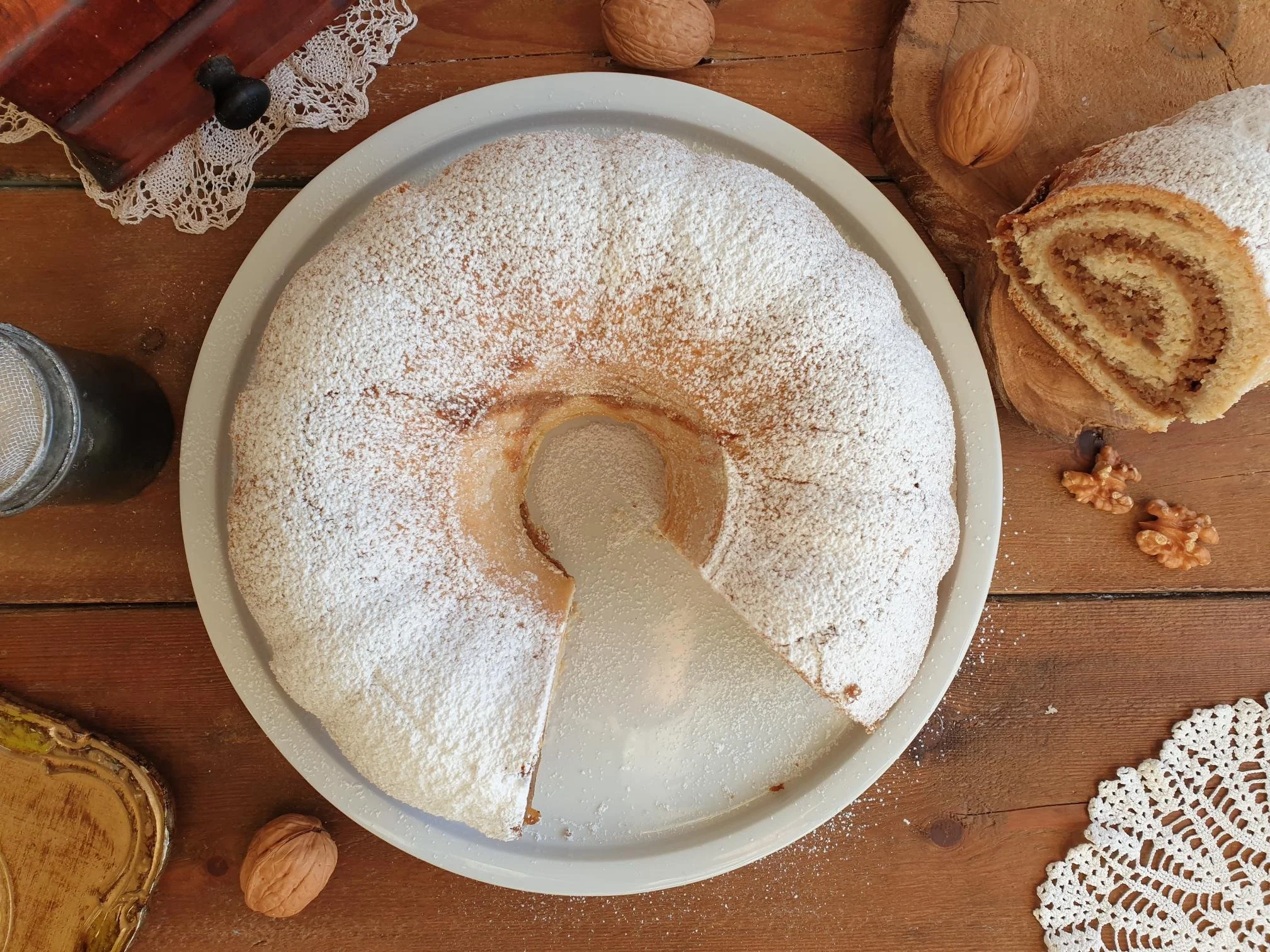 Potica - traditional Slovenian festive nut roll Recipe