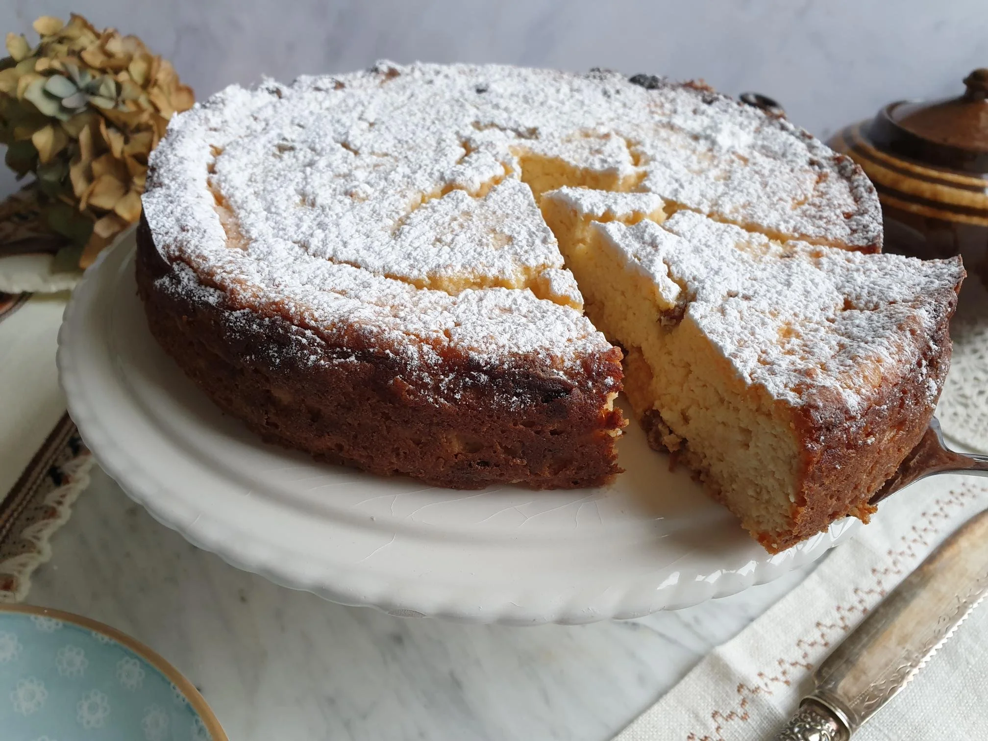 Austrian style Curdcheese Cake Recipe 