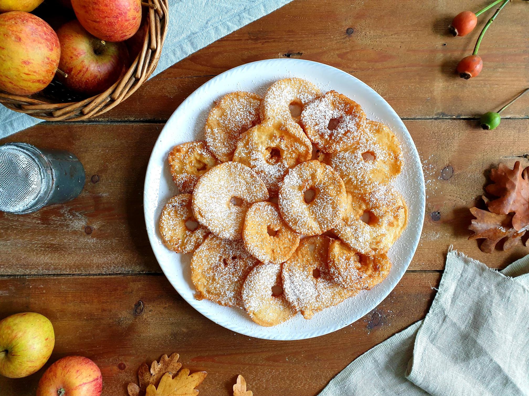 Apple Fritter Rings Istrian Recipe