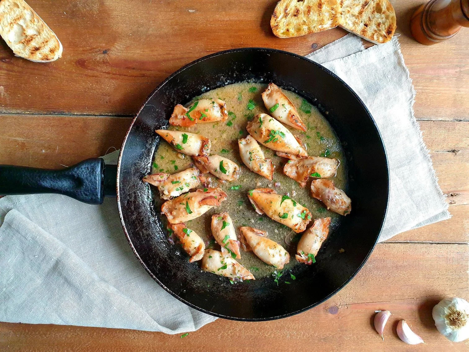 Stuffed Squid Istrian Recipe