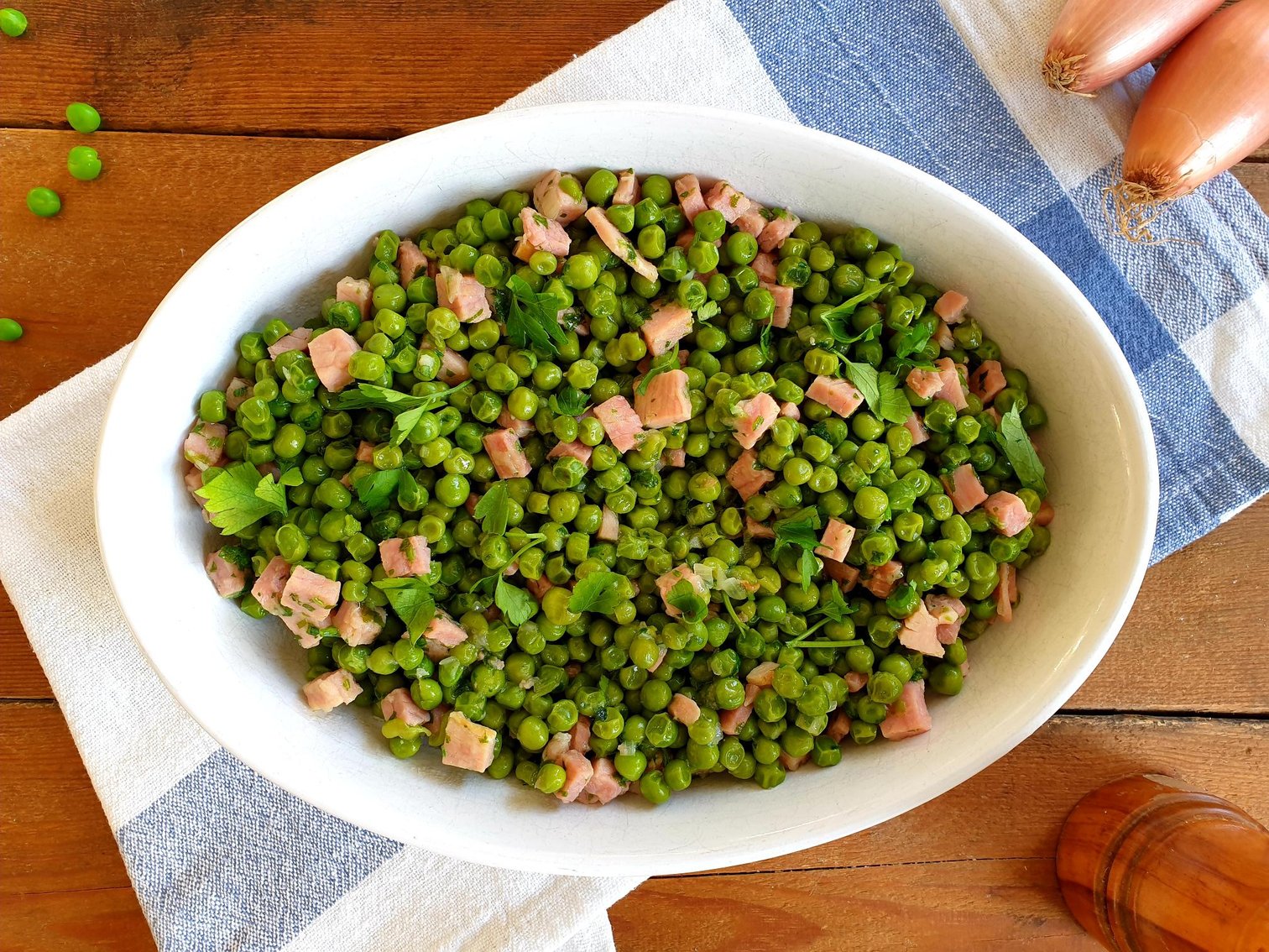 Peas and Ham Istrian Recipe